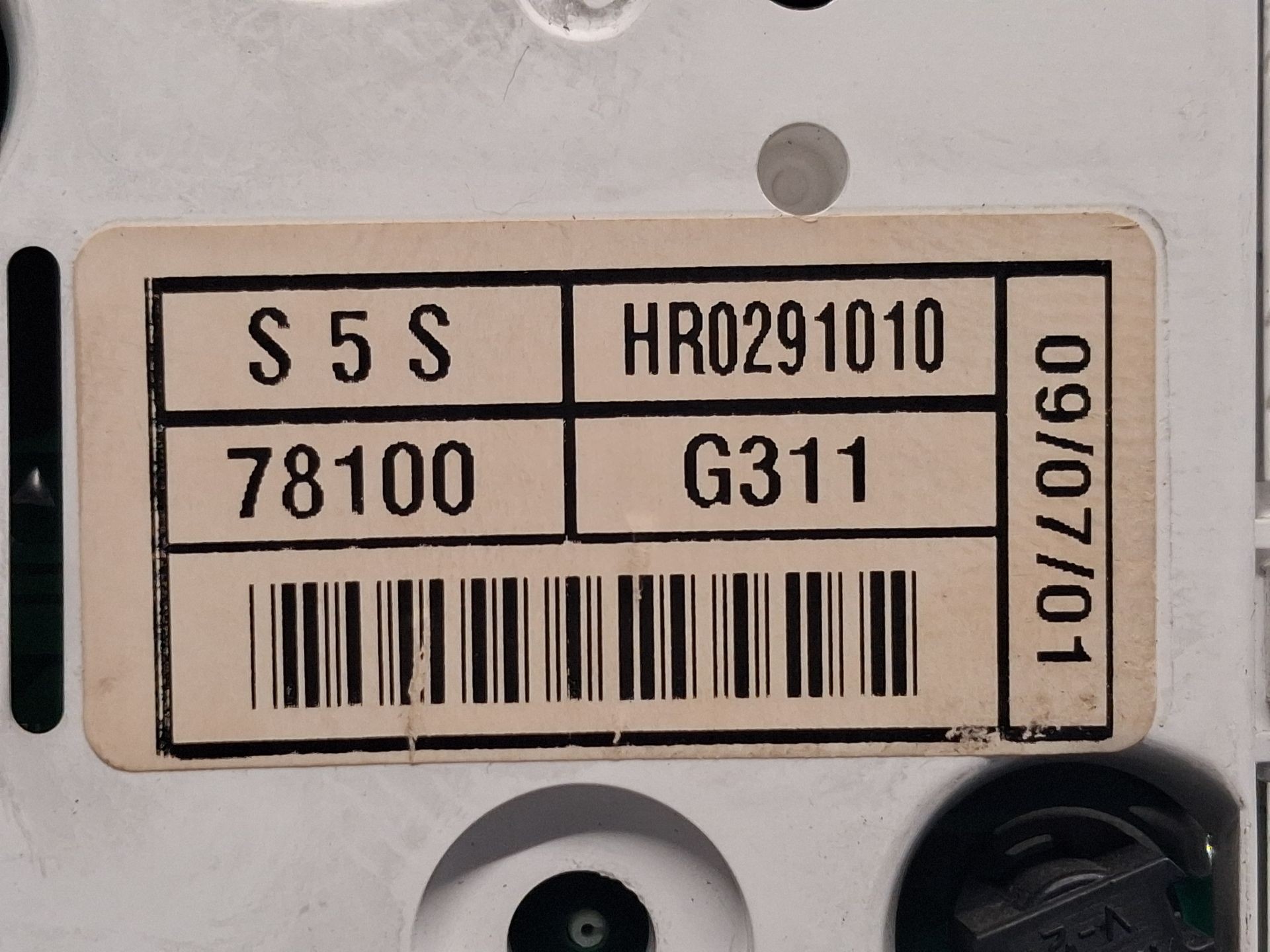 CUADRO INSTRUMENTOS HONDA CIVIC VII Hatchback (EU, EP, EV) HR0291010 / 78100G311 HR029101078100G311 - Vista 3