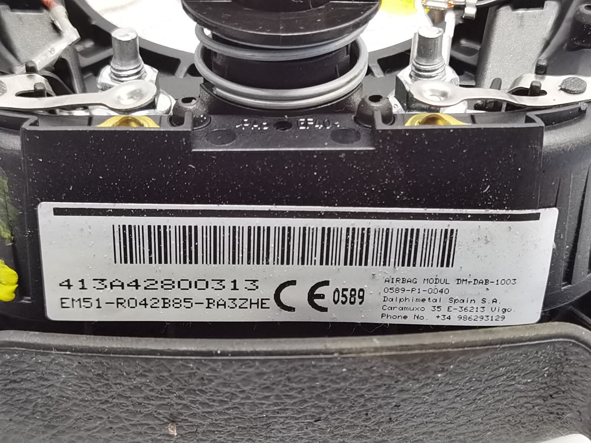 AIRBAG DELANTERO IZQUIERDO FORD GRAND C-MAX (DXA/CB7, DXA/CEU) 1787154 / EM51R042B85 1787154EM51R042B85 - Vista 3