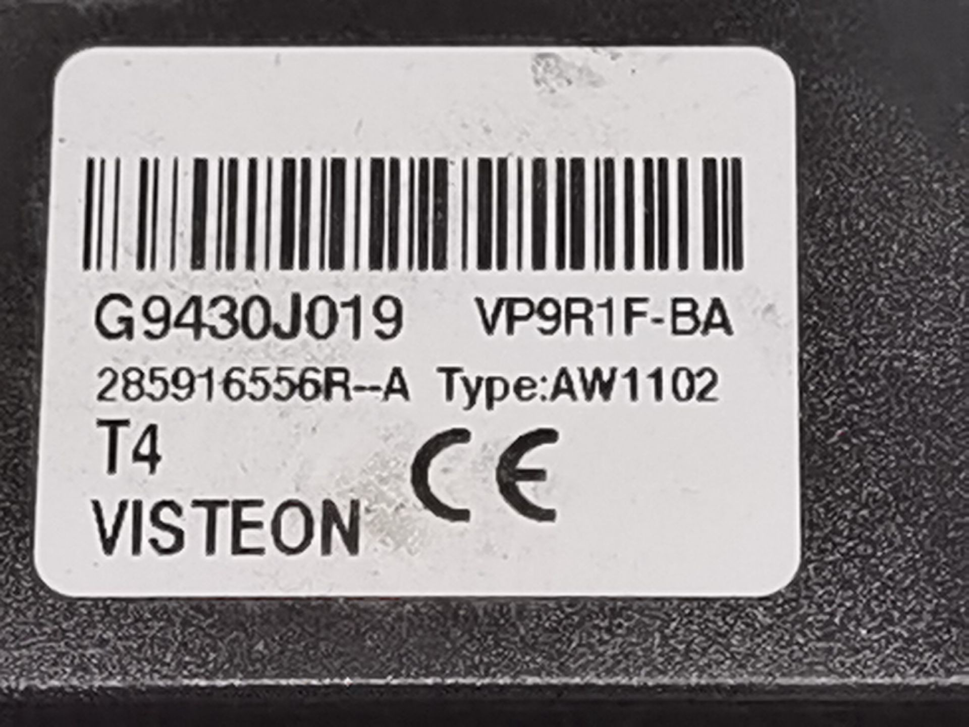 ANTIRROBO DACIA DOKKER Monospace (KE_) 285916556R / G9430J019 285916556RG9430J019 - Vista 2