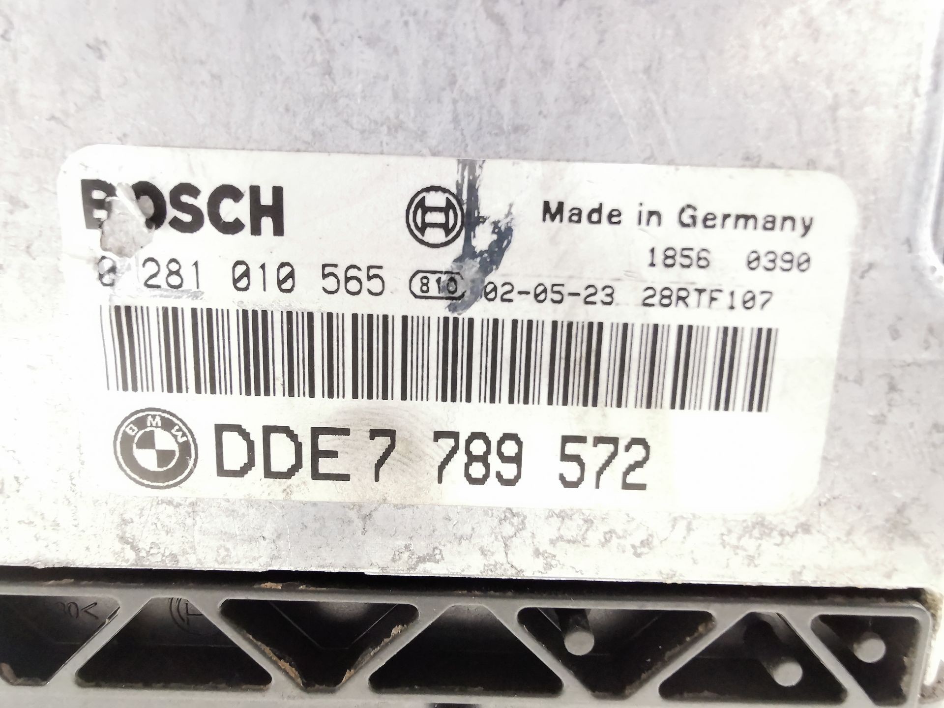 CENTRALITA MOTOR UCE BMW 3 (E46) 7789572 / 7788337 / 0281010565 778957277883370281010565 - Vista 2