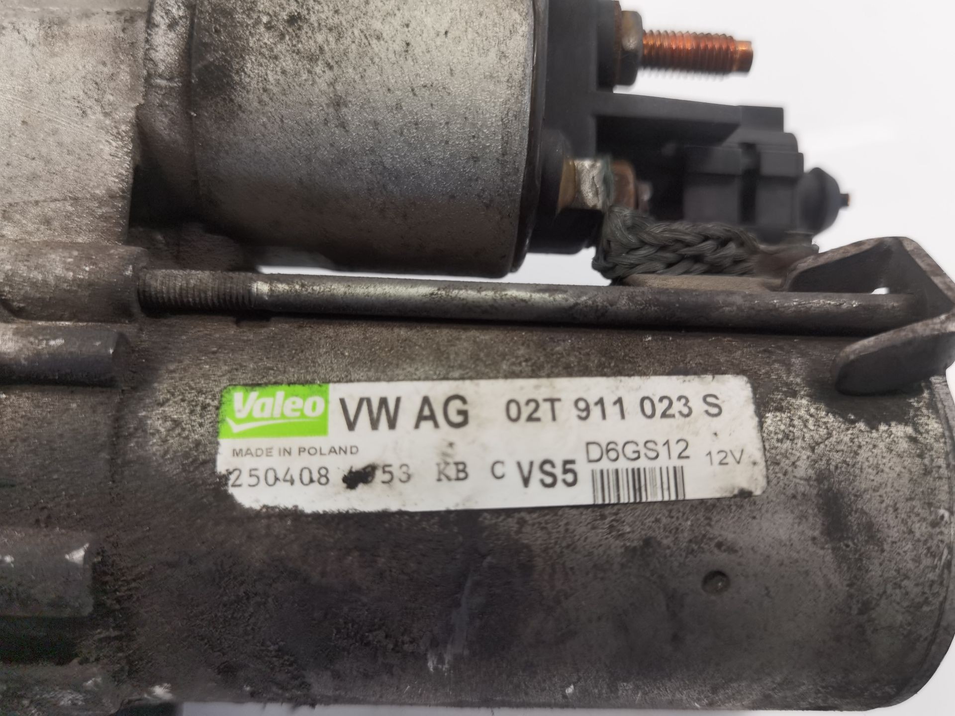 MOTOR ARRANQUE VOLKSWAGEN POLO IV (9N_, 9A_) 02T911024NX 02T911024NX - Vista 3