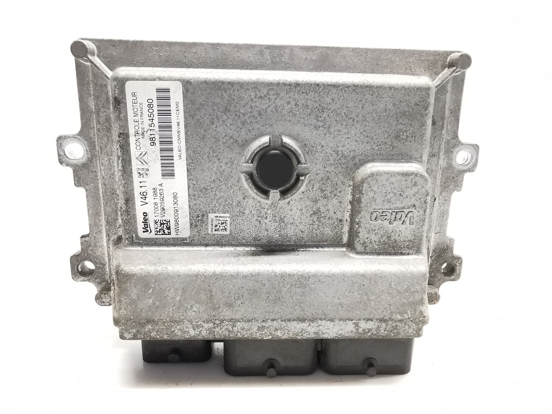 CENTRALITA MOTOR UCE PEUGEOT 208 I (CA_, CC_) 9811545080 / V29059263A / HW9800913080 9811545080V29059263AHW9800913080