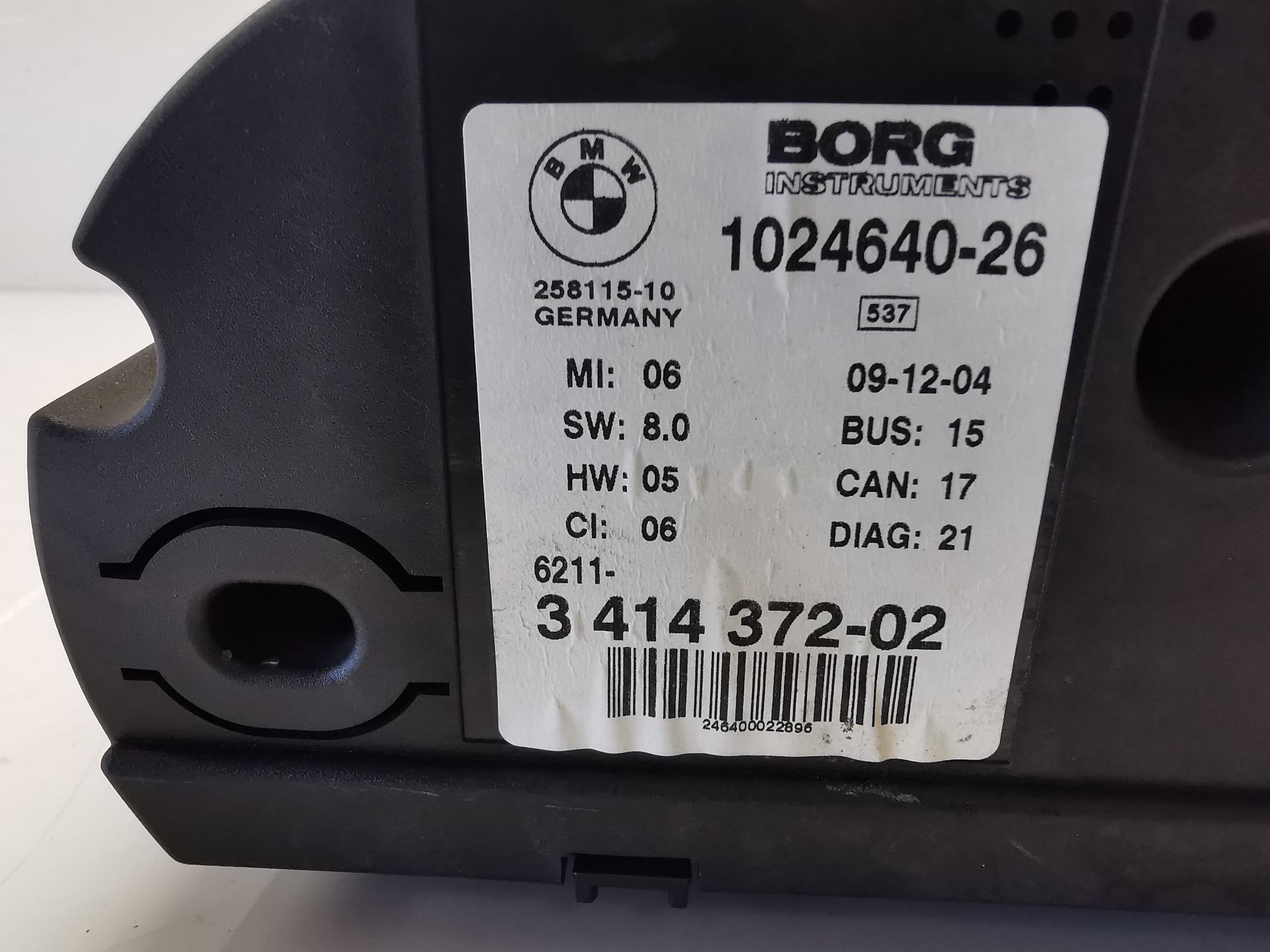 CUADRO INSTRUMENTOS BMW X3 (E83) 341437202 / 102464026 341437202102464026 - Vista 3