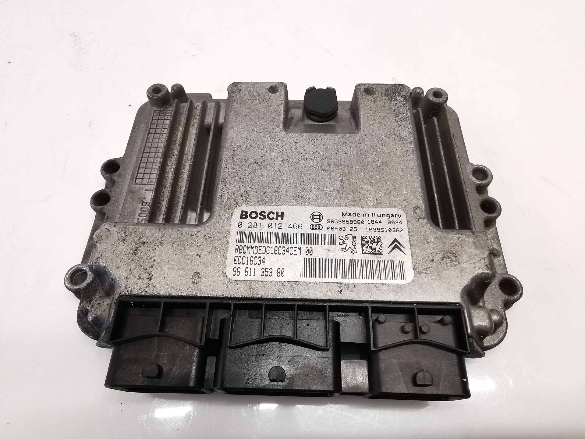 CENTRALITA MOTOR UCE CITROËN XSARA PICASSO (N68) 9661135380 / 9653958980 / 0281012466 966113538096539589800281012466