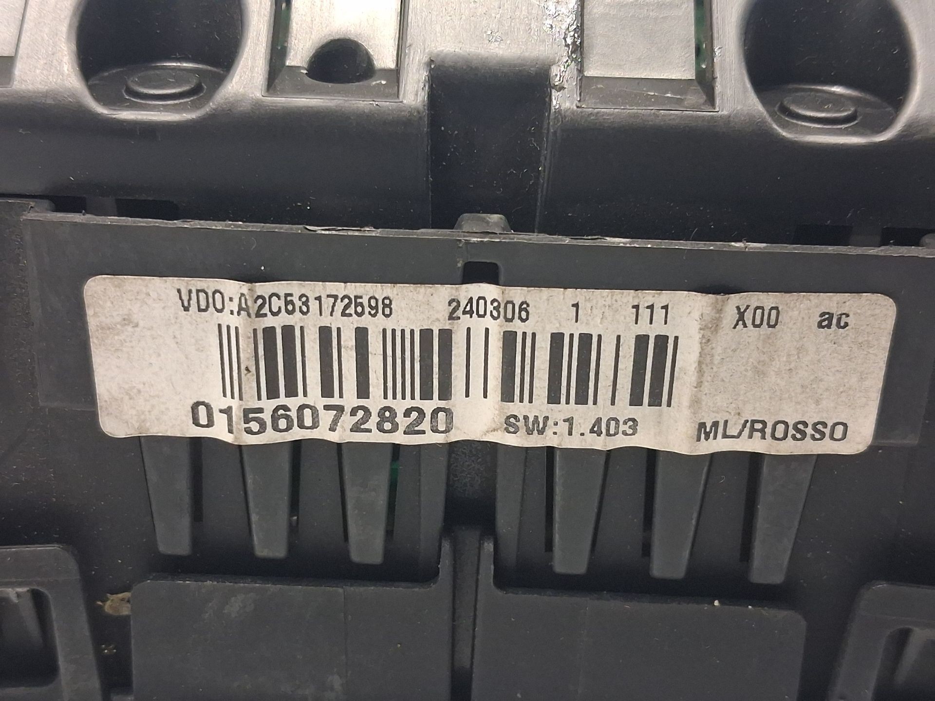 CUADRO INSTRUMENTOS ALFA ROMEO 159 (939_) 0156072820 / A2C53172598 / A2C53172598 0156072820A2C53172598A2C53172598 - Vista 3