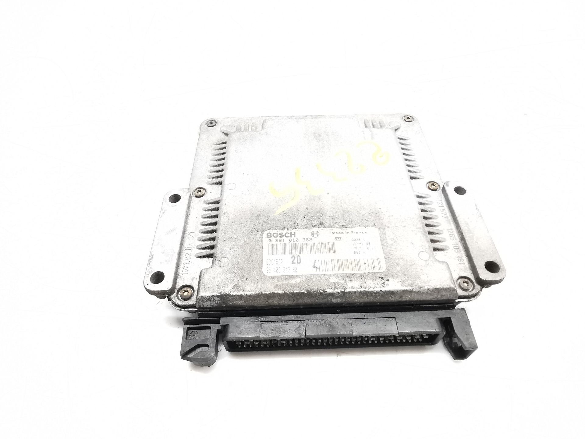 CENTRALITA MOTOR UCE PEUGEOT 306 Break (7E, N3, N5) 9640324380 / 0281010362 / EDC15C220 96403243800281010362EDC15C220 - Vista 2