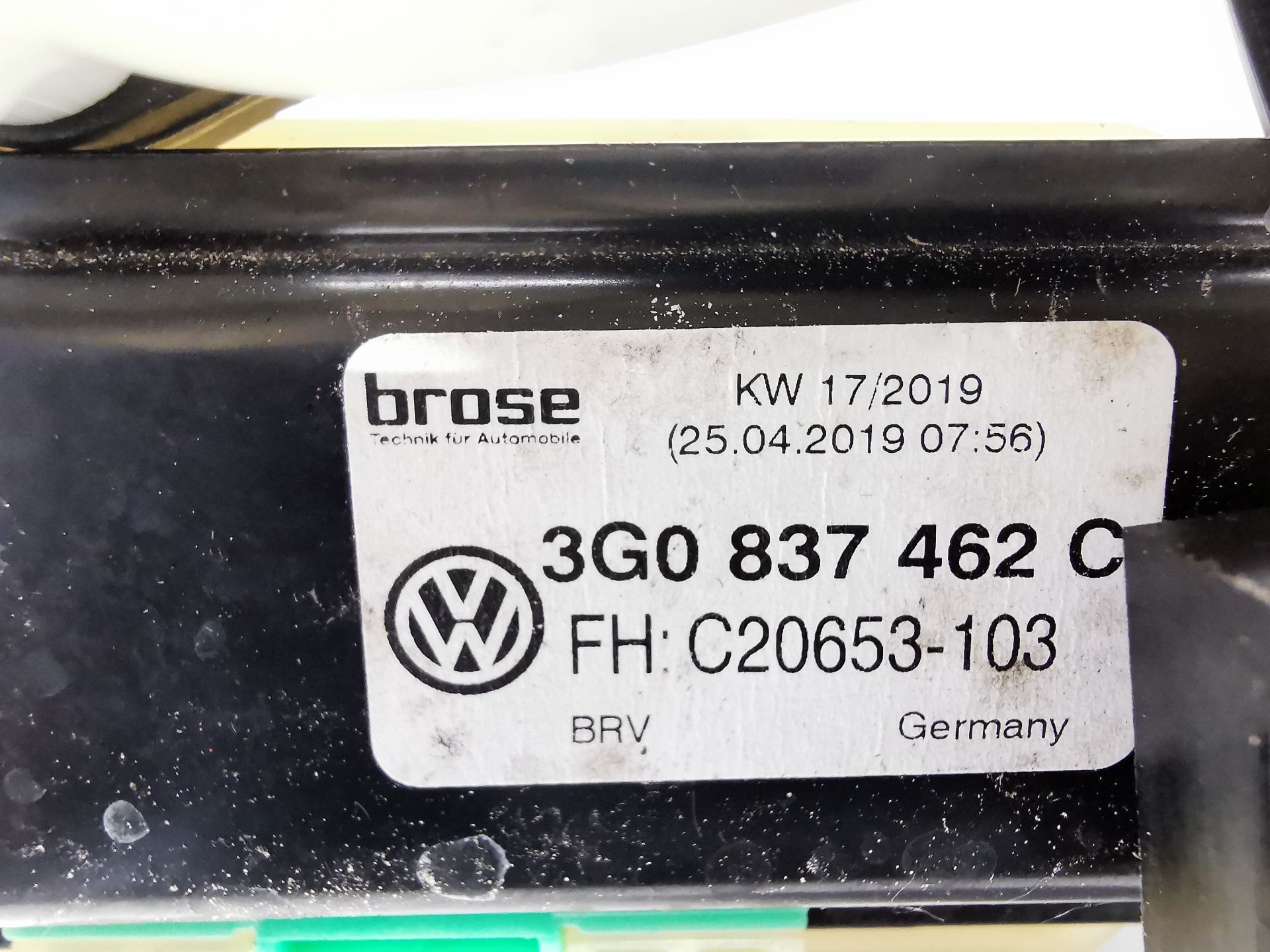ELEVALUNAS DELANTERO DERECHO VOLKSWAGEN PASSAT B8 Variant (3G5, CB5) 3G0837462 / C28127101 / 4K0959802 3G0837462C281271014K0959802 - Vista 2