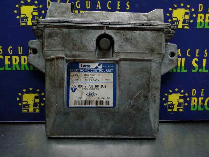 CENTRALITA MOTOR UCE RENAULT KANGOO (F/KC0) HOM7700104956 / R04080012G / 7700108570 HOM7700104956R04080012G7700108570