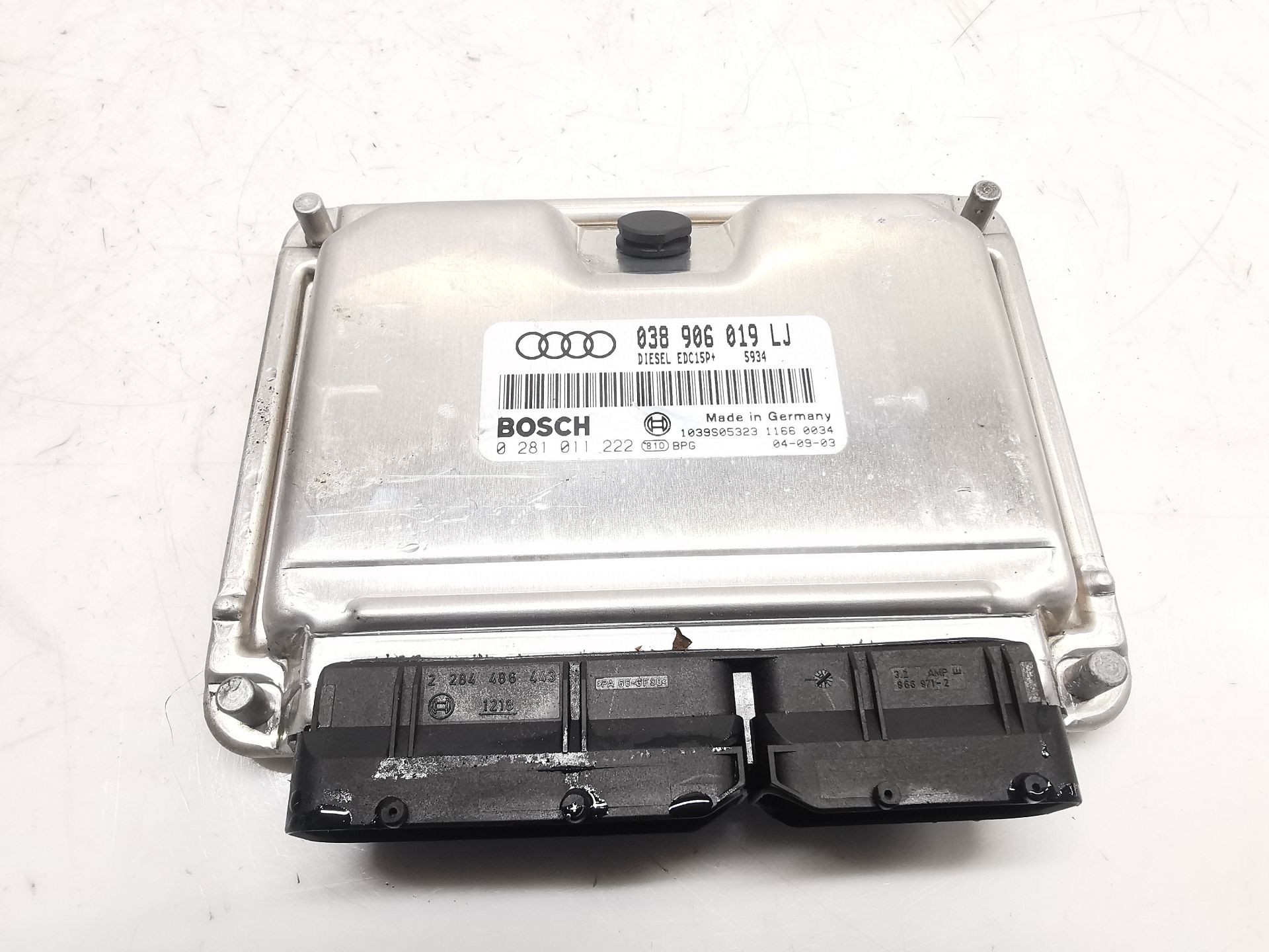 CENTRALITA MOTOR UCE AUDI A4 B6 (8E2) 038906019LJ / EDC15P5934 / 0281011222 038906019LJEDC15P59340281011222