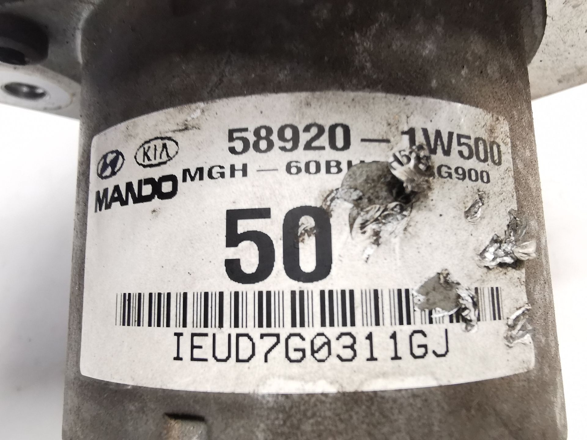 ABS KIA RIO III (UB) 589201W500 / BE6003G901 / 589201W500 589201W500BE6003G901589201W500 - Vista 3
