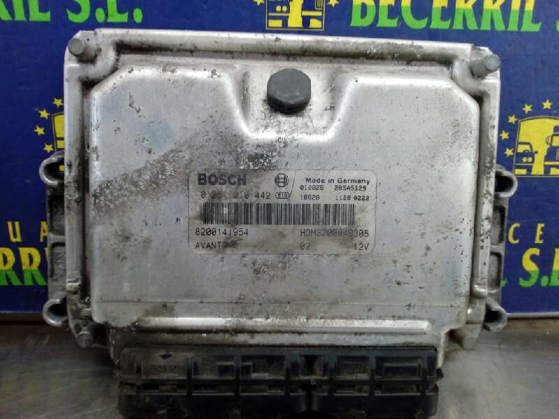 CENTRALITA MOTOR UCE RENAULT MEGANE I FASE 2 BERLINA (BA0) 8200141954 / 0281010442 / HOM8200049306 82001419540281010442HOM8200049306