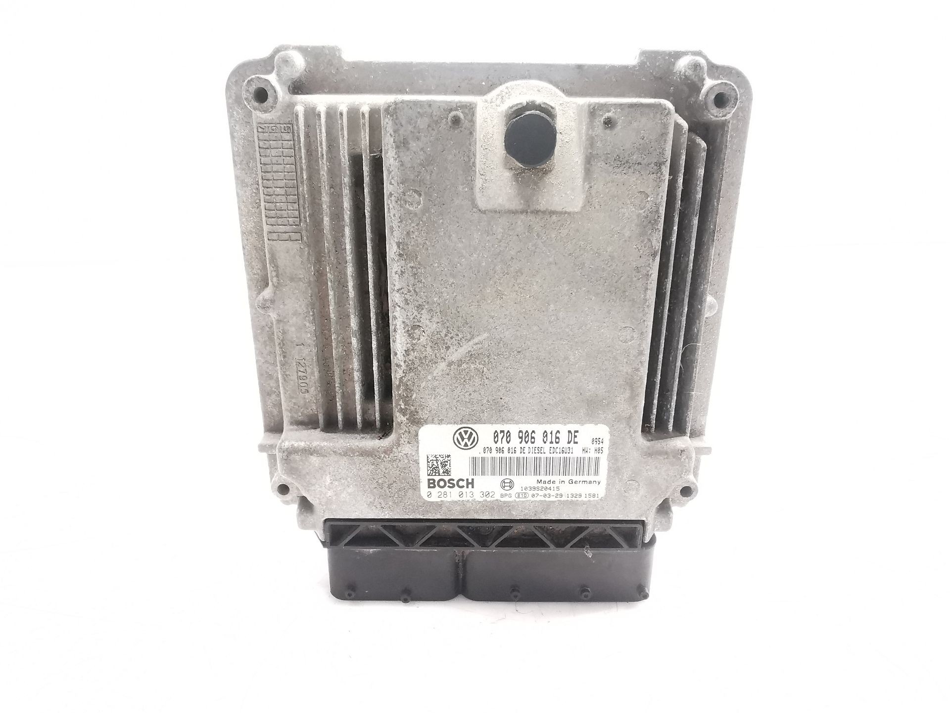 CENTRALITA MOTOR UCE VOLKSWAGEN TOUAREG (7LA, 7L6, 7L7) 070906016DE / 0281013302 070906016DE0281013302