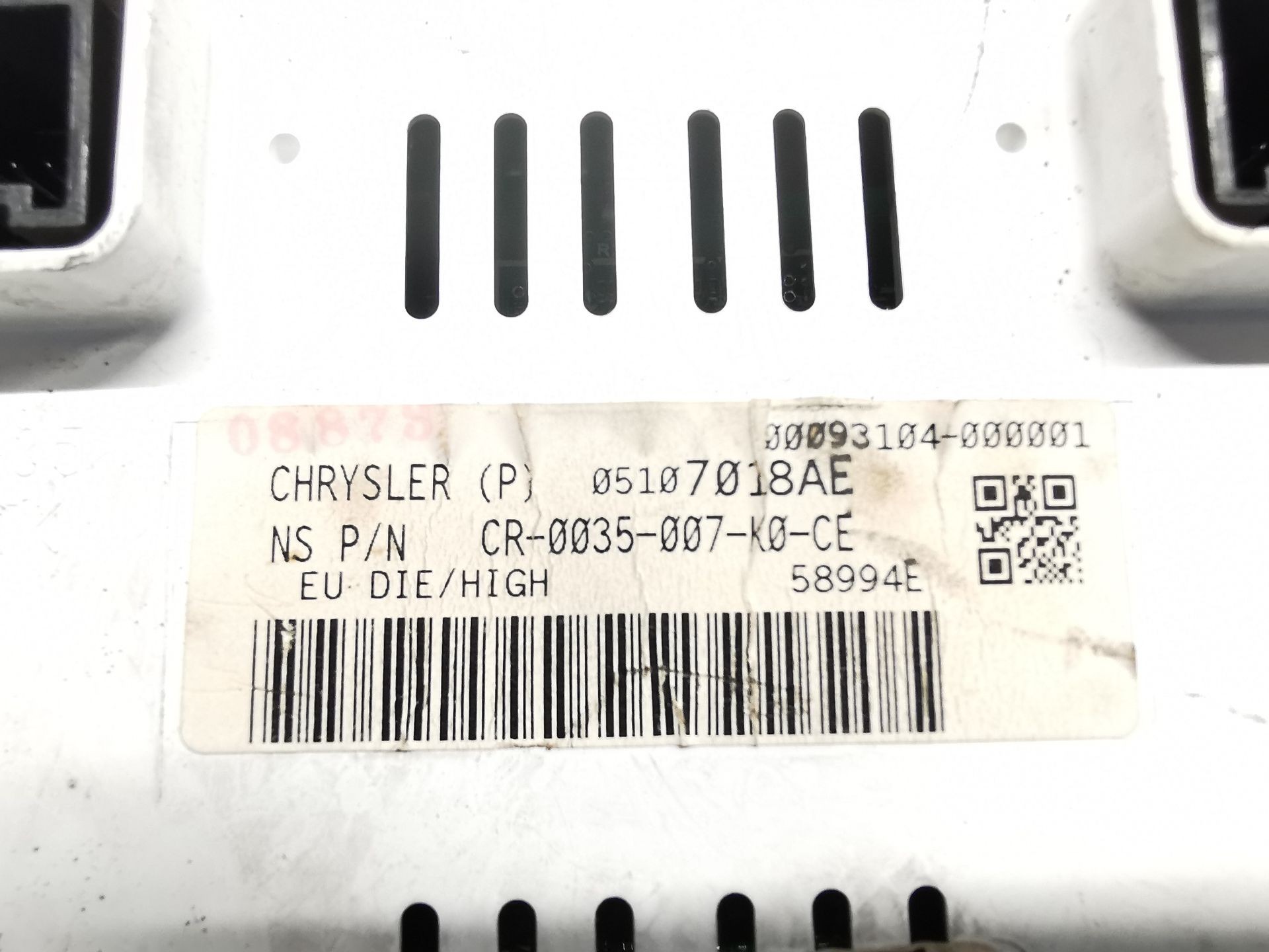 CUADRO INSTRUMENTOS JEEP COMPASS (MK49) 1FB981DVAA / 05107018AE / CR0035007K0CE 1FB981DVAA05107018AECR0035007K0CE - Vista 3