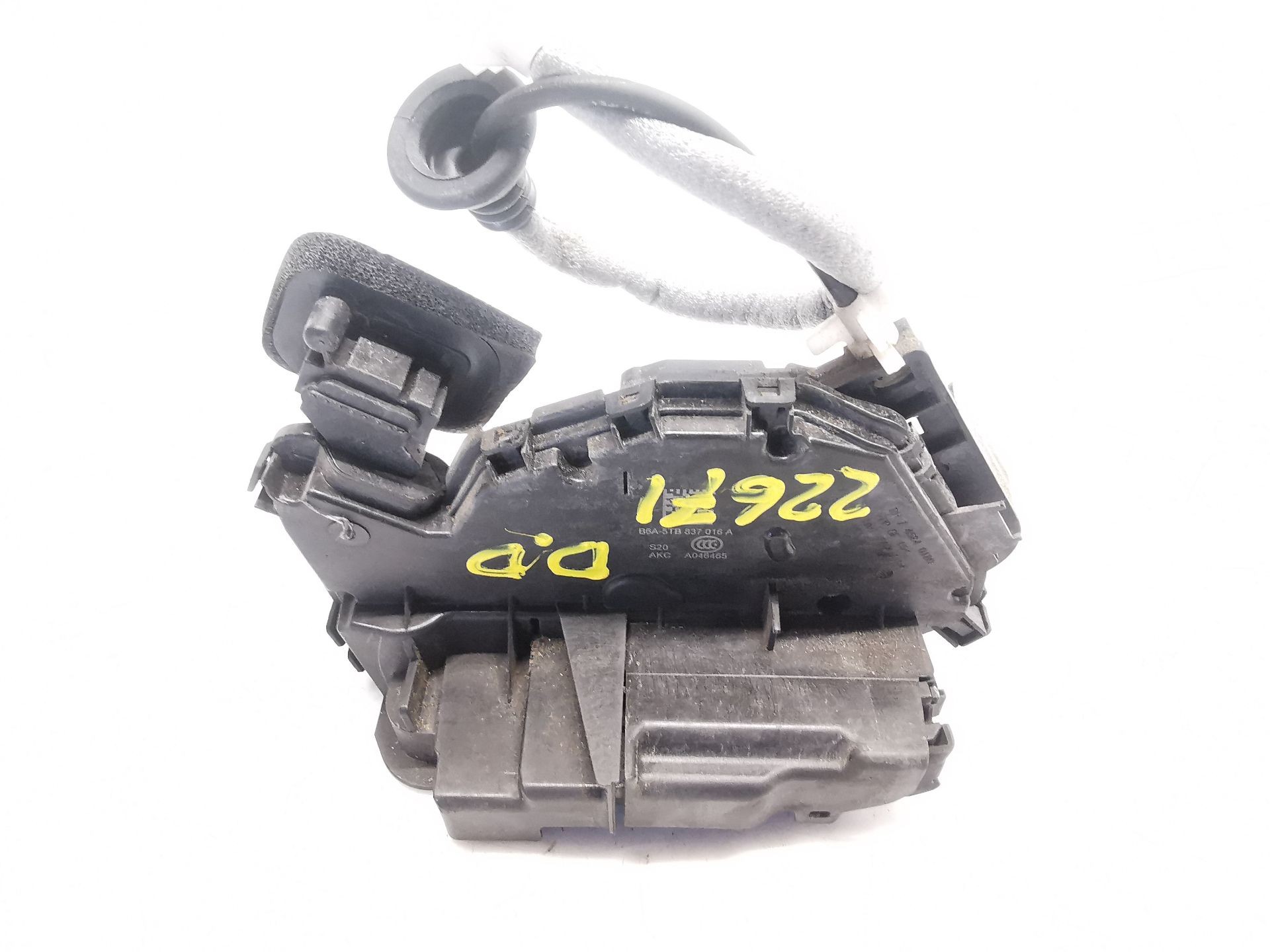 CERRADURA PUERTA DELANTERA DERECHA SKODA FABIA (5J2 ) B6A5TB837016A B6A5TB837016A