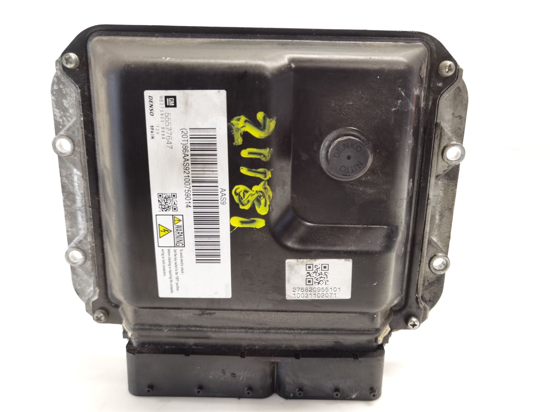 CENTRALITA MOTOR UCE OPEL ASTRA J (P10) 55577647 / 275820955101 55577647275820955101