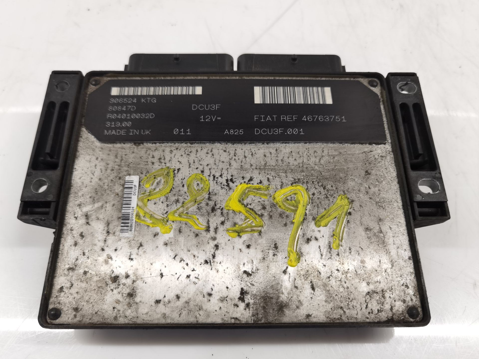 CENTRALITA MOTOR UCE FIAT PUNTO (188_) 46763751 / R04010032D 46763751R04010032D - Vista 3