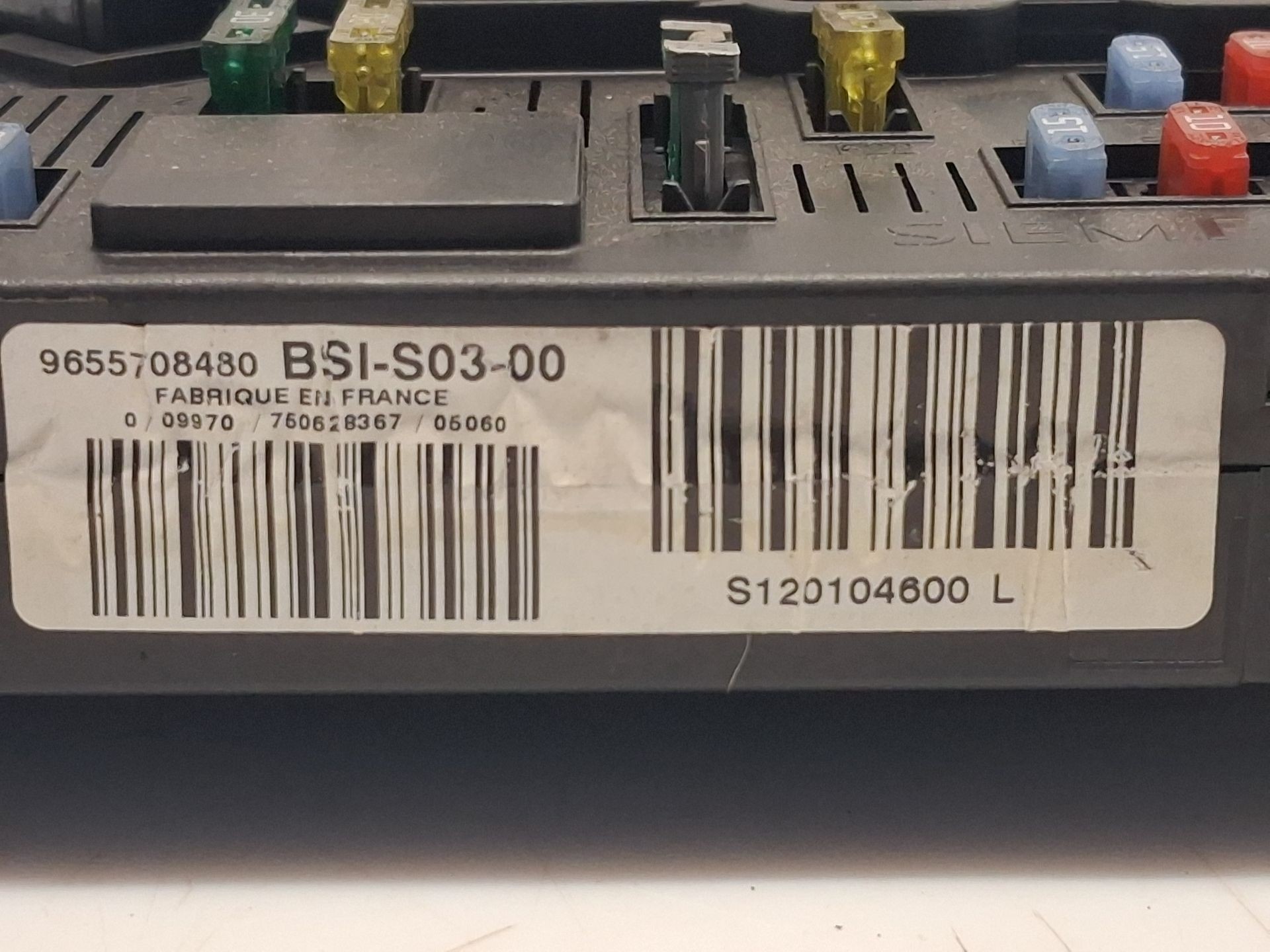 BSI PEUGEOT 407 (6D_) 9655708480 9655708480 - Vista 3
