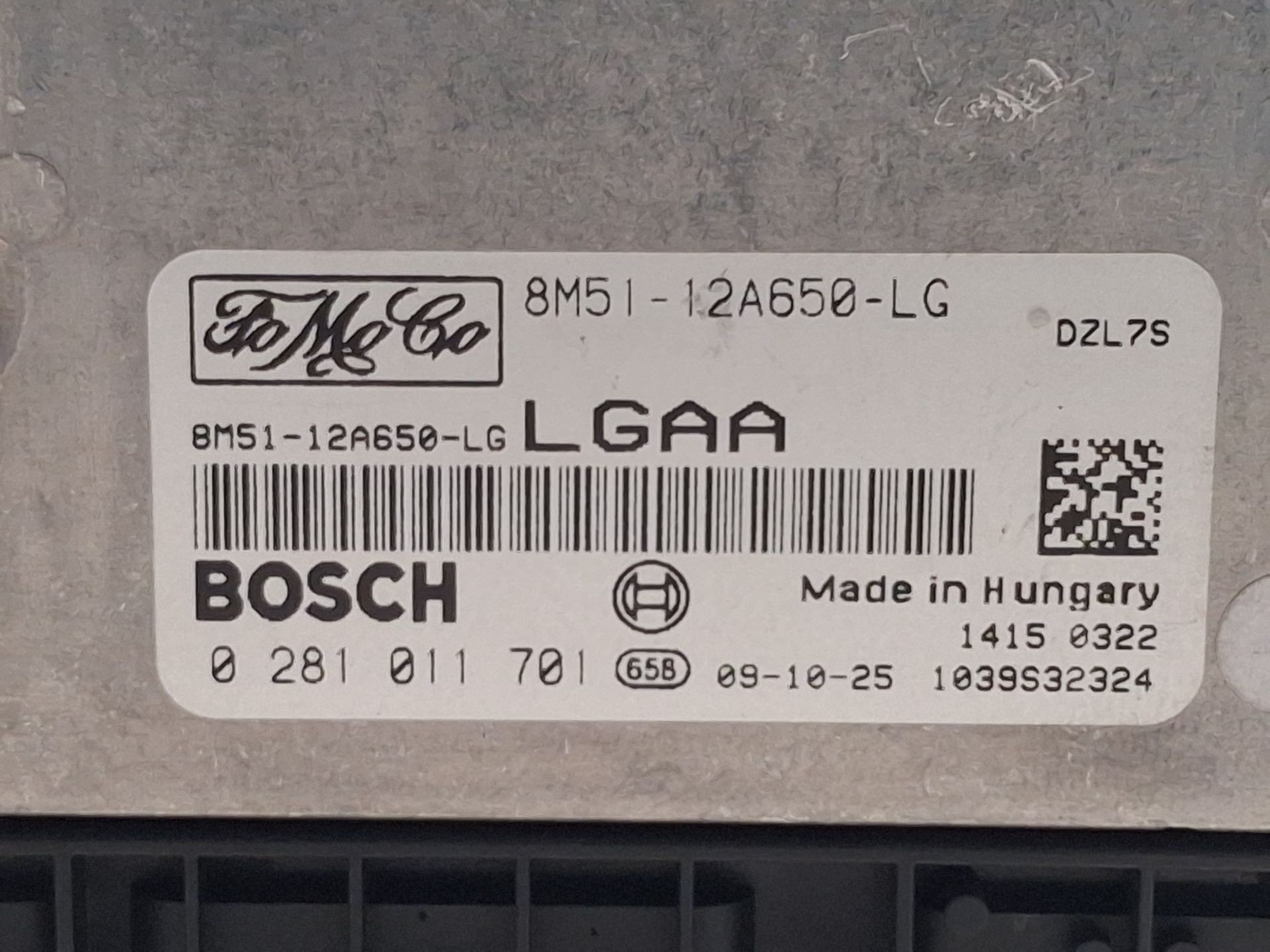 CENTRALITA MOTOR UCE FORD FOCUS II (DA_, HCP, DP) 8M5112A650LG / 0281011701 / 8M5112A650LG 8M5112A650LG02810117018M5112A650LG - Vista 3
