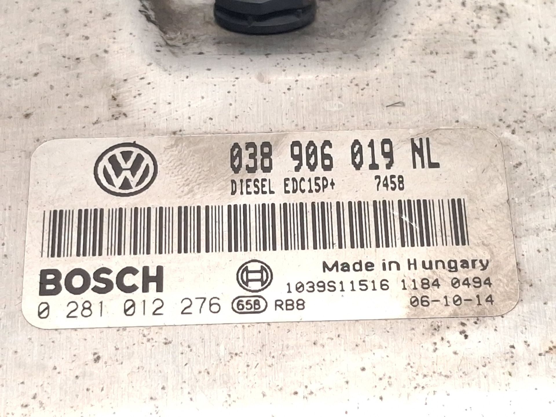 CENTRALITA MOTOR UCE SEAT IBIZA III (6L1) 038906019NL / EDC15P / 0281012276 038906019NLEDC15P0281012276 - Vista 3
