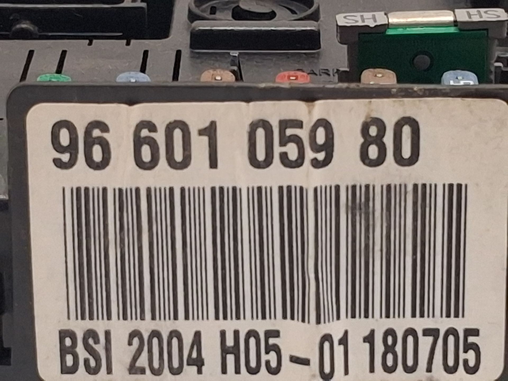 BSI PEUGEOT 307 SW (3H) 9660105980 9660105980 - Vista 3