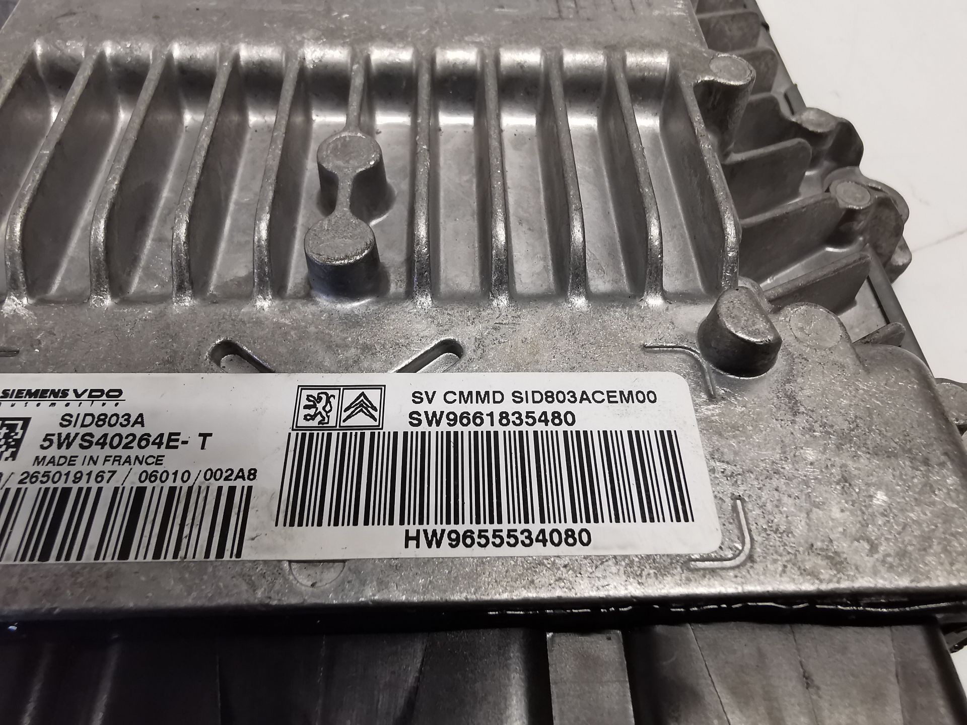 CENTRALITA MOTOR UCE PEUGEOT 407 SW (6E_, 6D_) SW9661835480 SW9661835480 - Vista 2