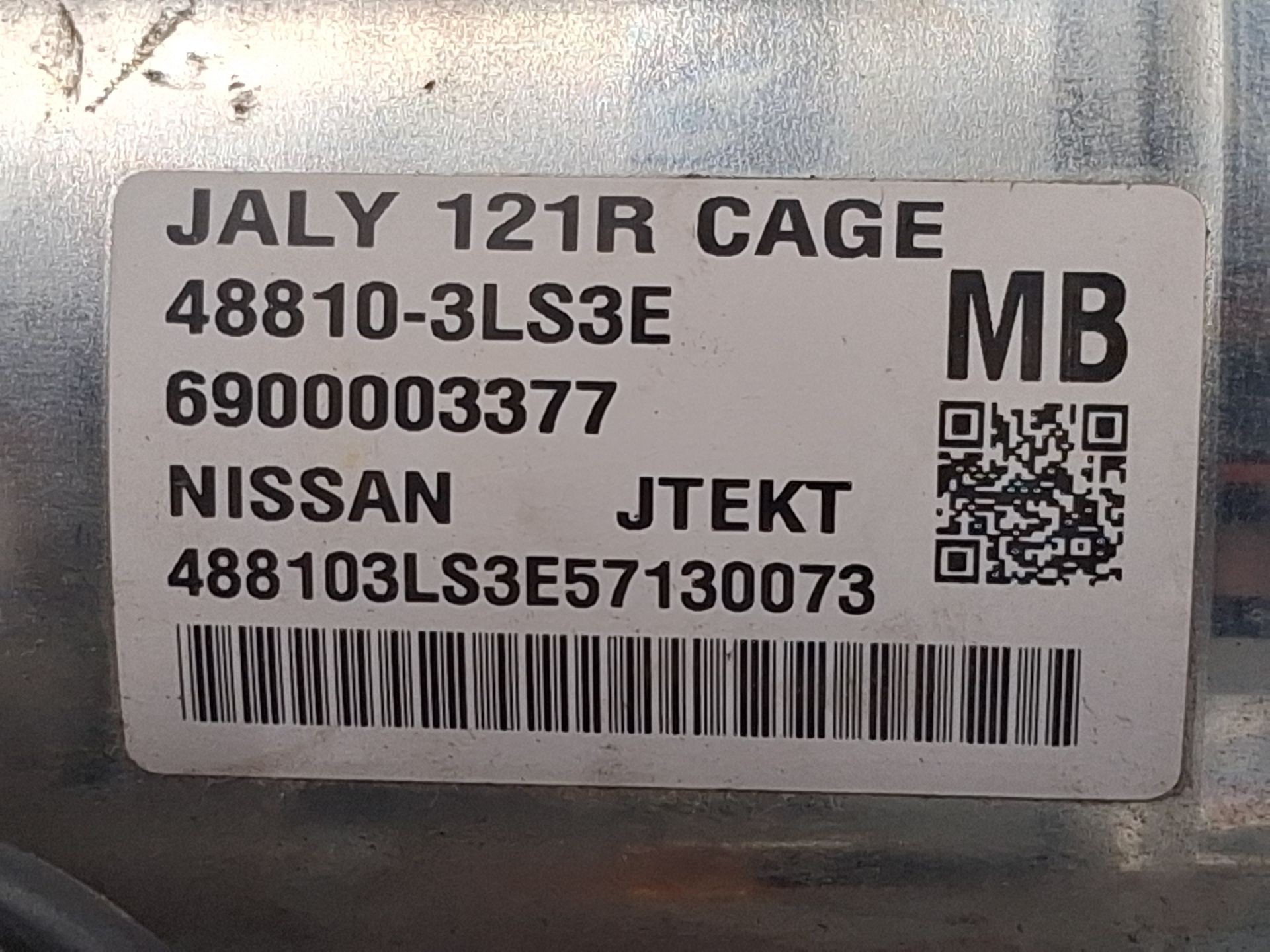 COLUMNA DIRECCIÓN NISSAN NV200 Furgoneta 488103LS3E / 6900003377 488103LS3E6900003377 - Vista 2