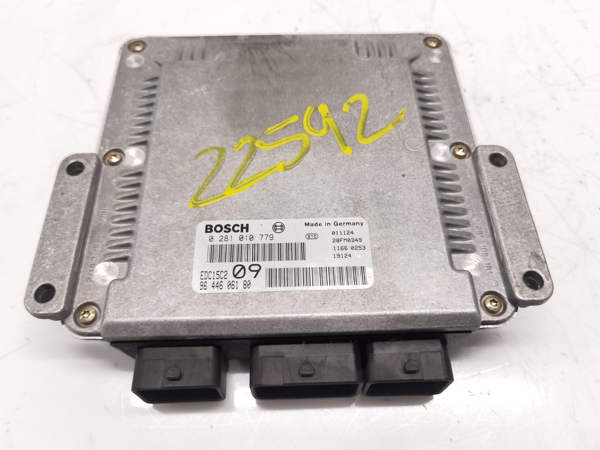 CENTRALITA MOTOR UCE PEUGEOT 307 (3A/C) 9644606180 / 0281010779 96446061800281010779 - Vista 3