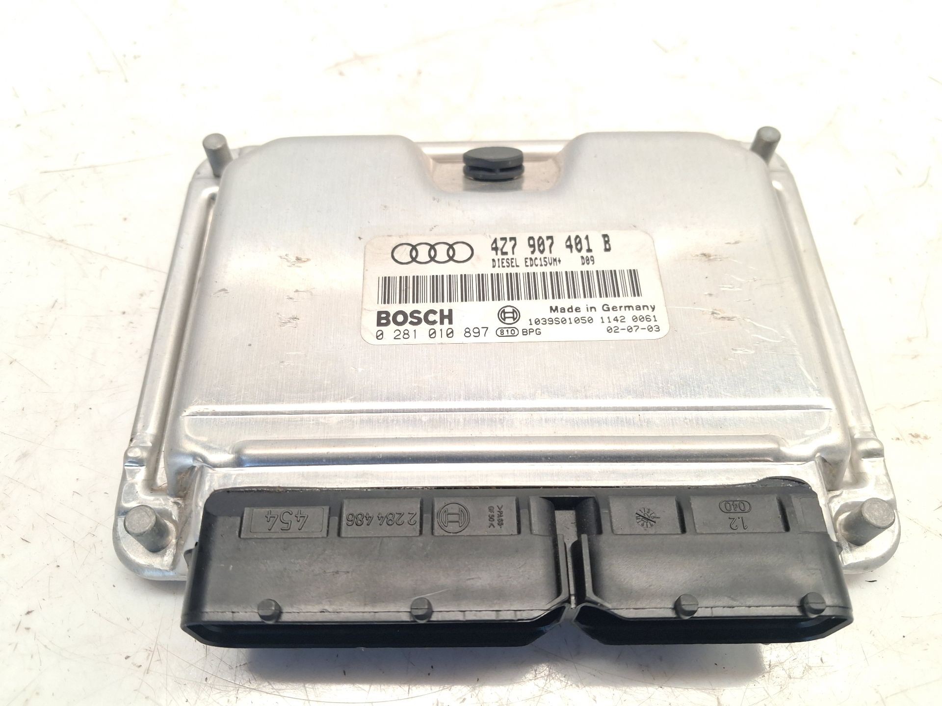 CENTRALITA MOTOR UCE AUDI ALLROAD QUATTRO (4B5) 4Z7907401B / EDC15VM / 0281010897 4Z7907401BEDC15VM0281010897