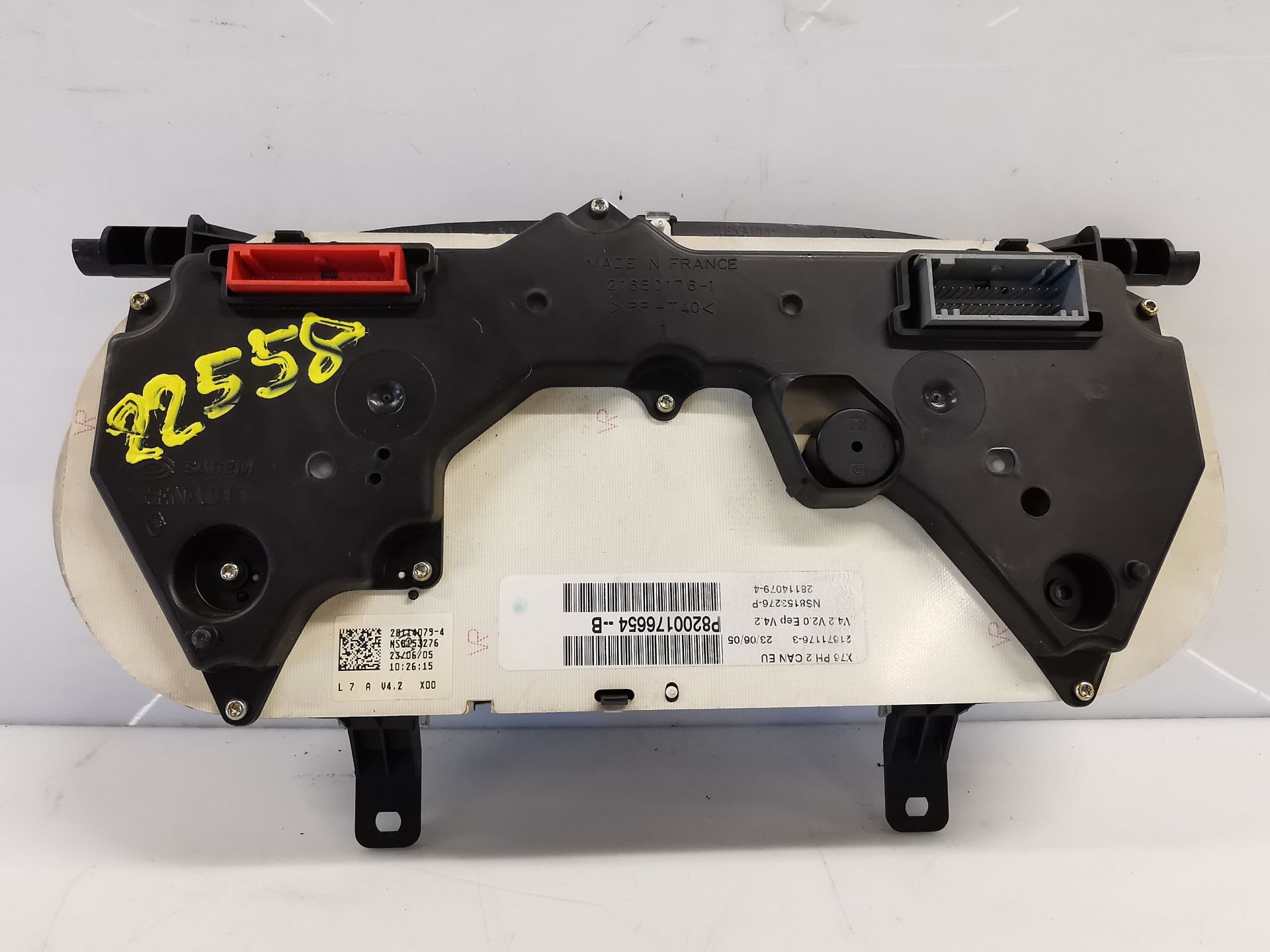 CUADRO INSTRUMENTOS RENAULT KANGOO (KC0/1_) P8200176654B P8200176654B - Vista 2