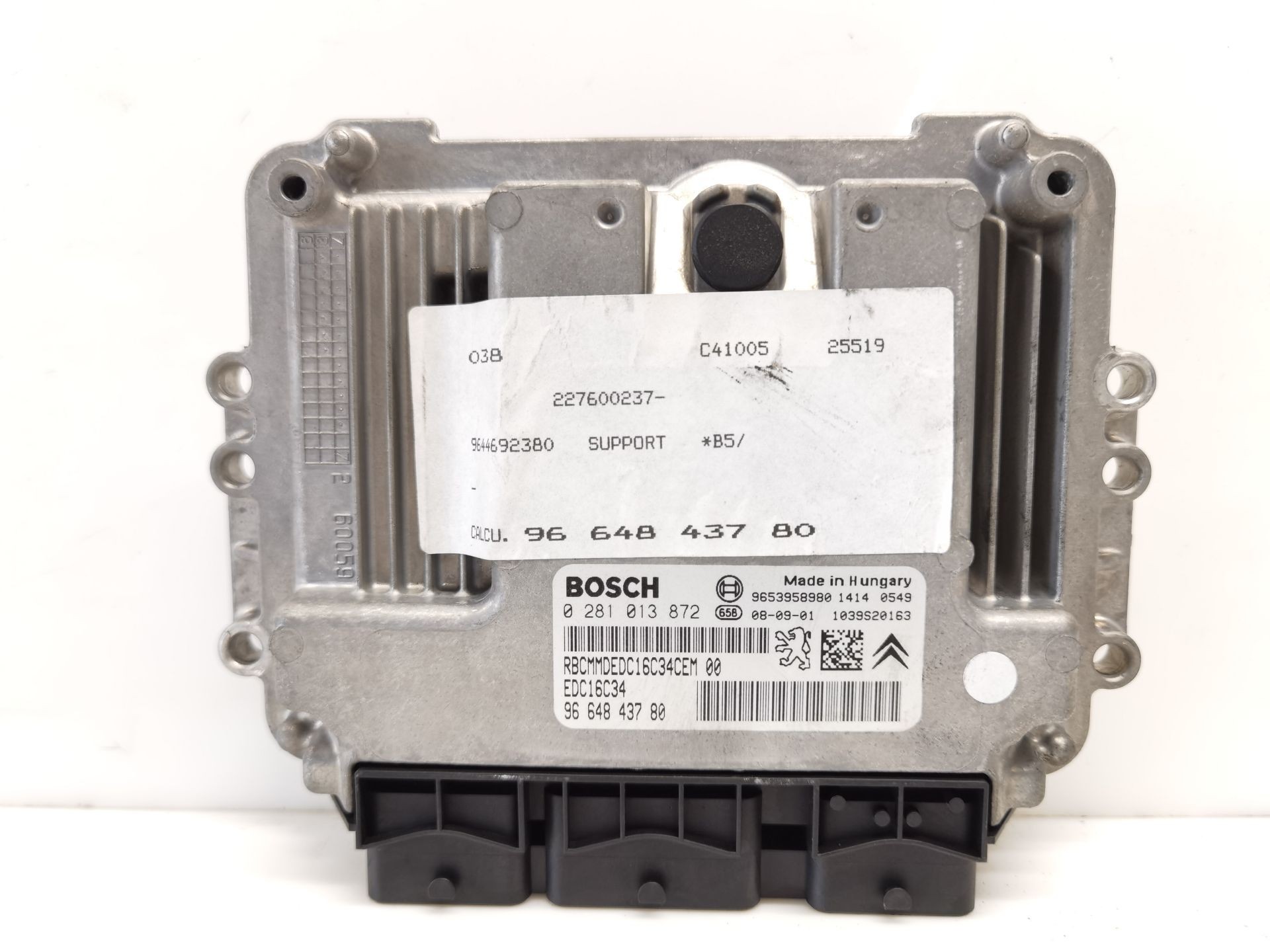CENTRALITA MOTOR UCE CITROËN C4 I (LC_) 9664843780 / 0281013872 96648437800281013872