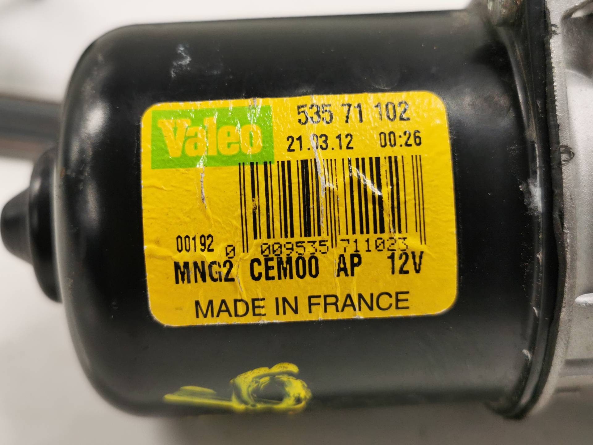 MOTOR LIMPIA DELANTERO CITROËN C3 PICASSO 53571102 53571102 - Vista 2