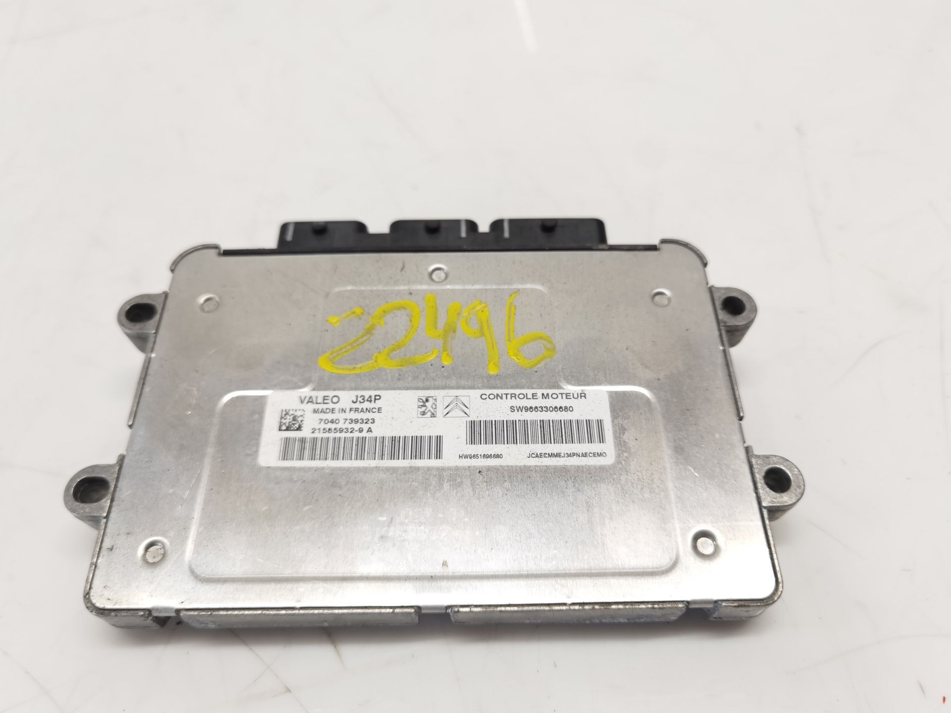 CENTRALITA MOTOR UCE CITROËN C3 I (FC_, FN_) SW9663306680 / 7040739323 SW96633066807040739323