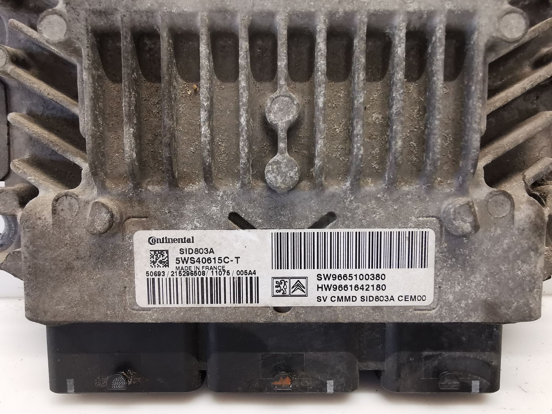 CENTRALITA MOTOR UCE CITROËN JUMPY II Furgoneta SW9665100380 SW9665100380 - Vista 2