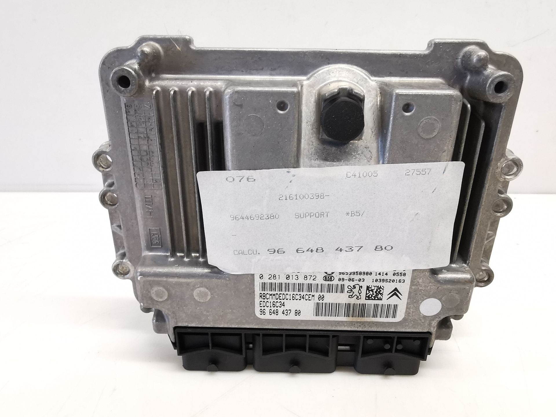 CENTRALITA MOTOR UCE CITROËN C4 I (LC_) 9664843780 / 0281013872 96648437800281013872