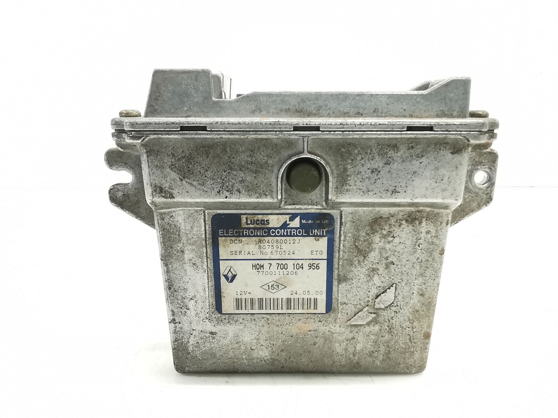 CENTRALITA MOTOR UCE RENAULT KANGOO (KC0/1_) R04080012J / R04080012J80759L / 7700111206 R04080012JR04080012J80759L7700111206