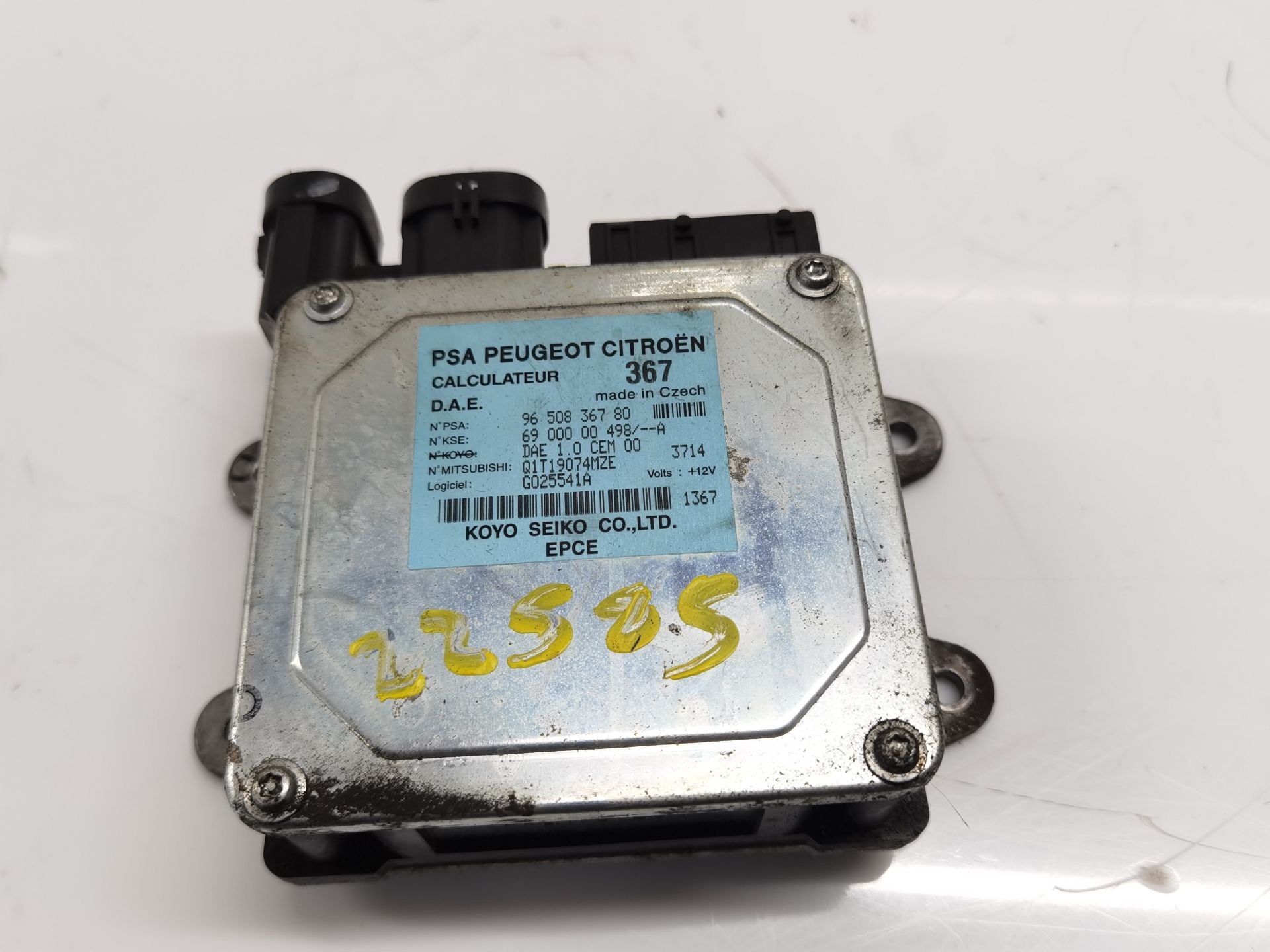 CENTRALITA DIRECCIÓN CITROËN C2 (JM_) 9650836780 / 6900000498 96508367806900000498
