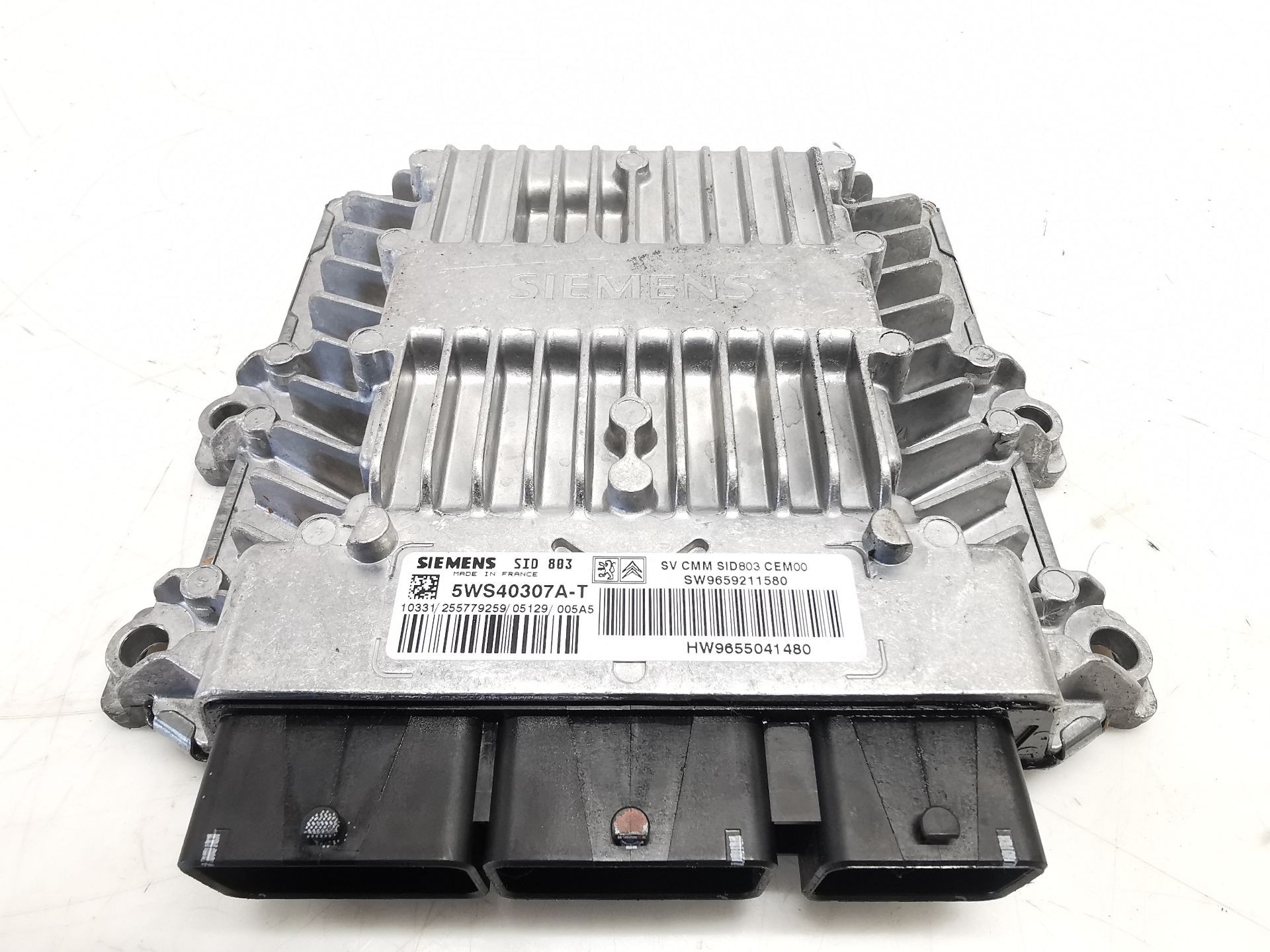CENTRALITA MOTOR UCE CITROËN C5 II (RC_) HW9655041480 / SW9659211580 // 9659211580 / 5WS40307AT HW9655041480SW965921158096592115805WS40307AT