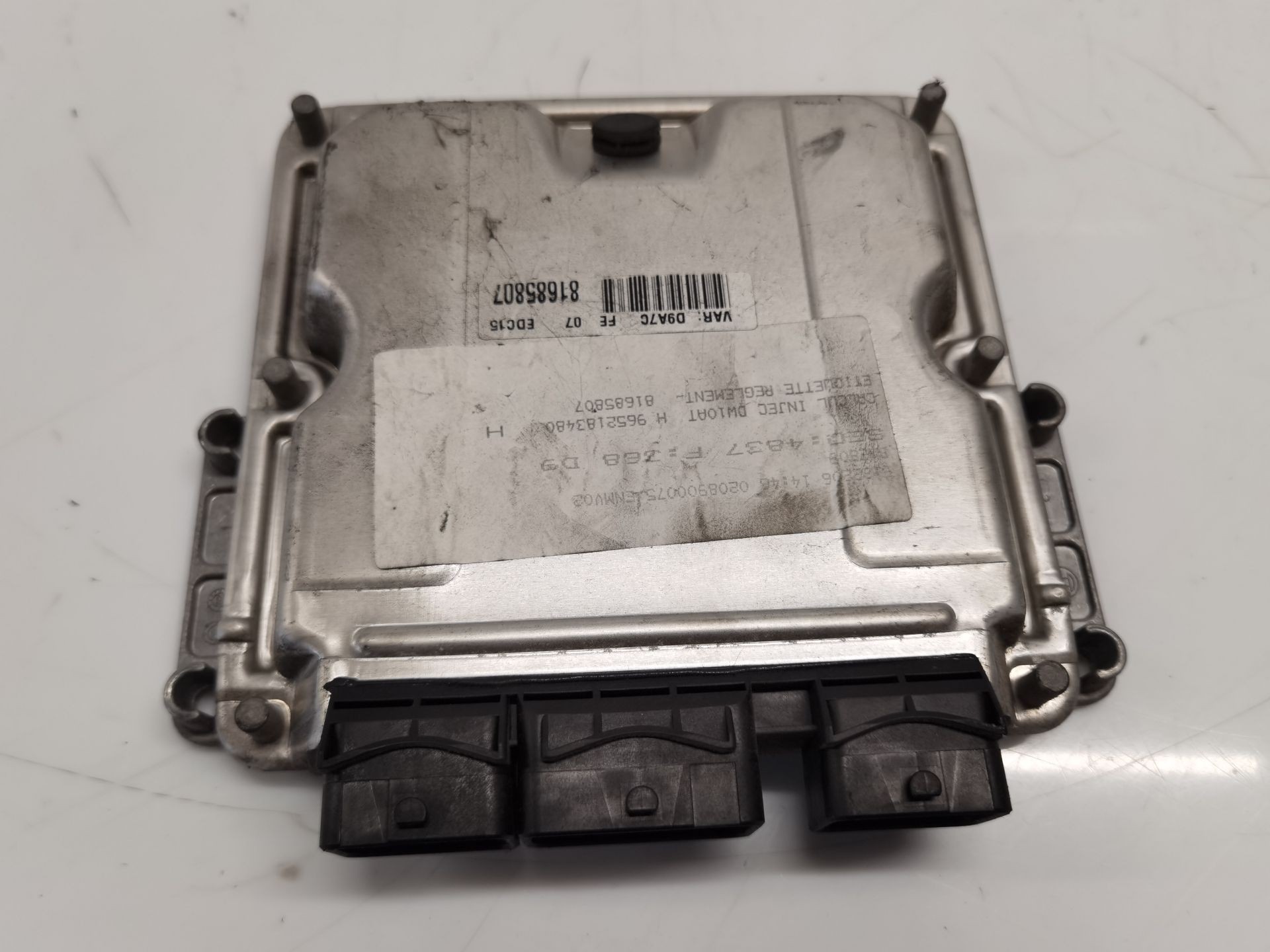 CENTRALITA MOTOR UCE PEUGEOT 406 (8B) 9652183480 / 0281011520 96521834800281011520