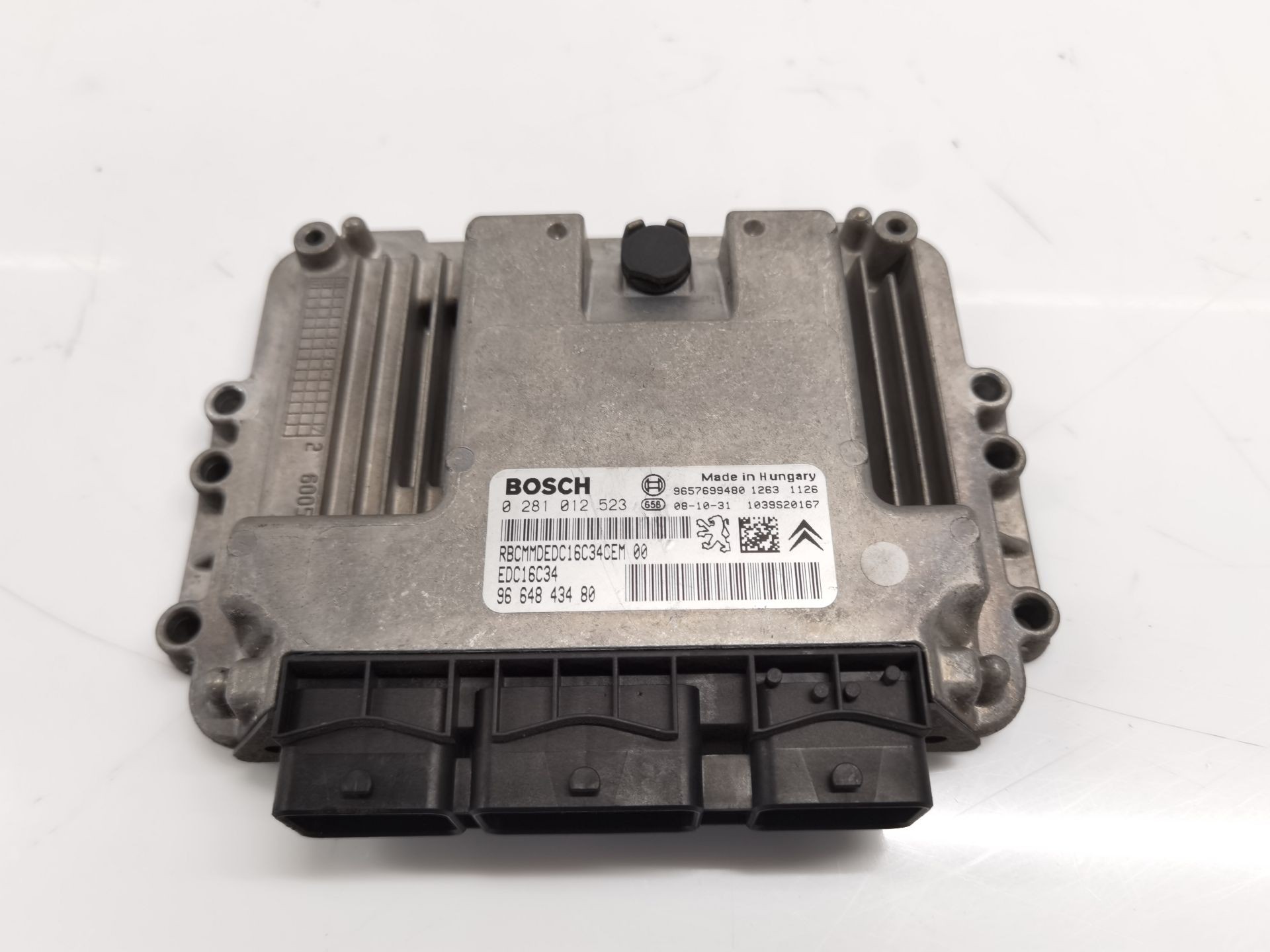 CENTRALITA MOTOR UCE CITROËN C3 I (FC_, FN_) 9664843480 / 9657699480 / 0281012523 966484348096576994800281012523