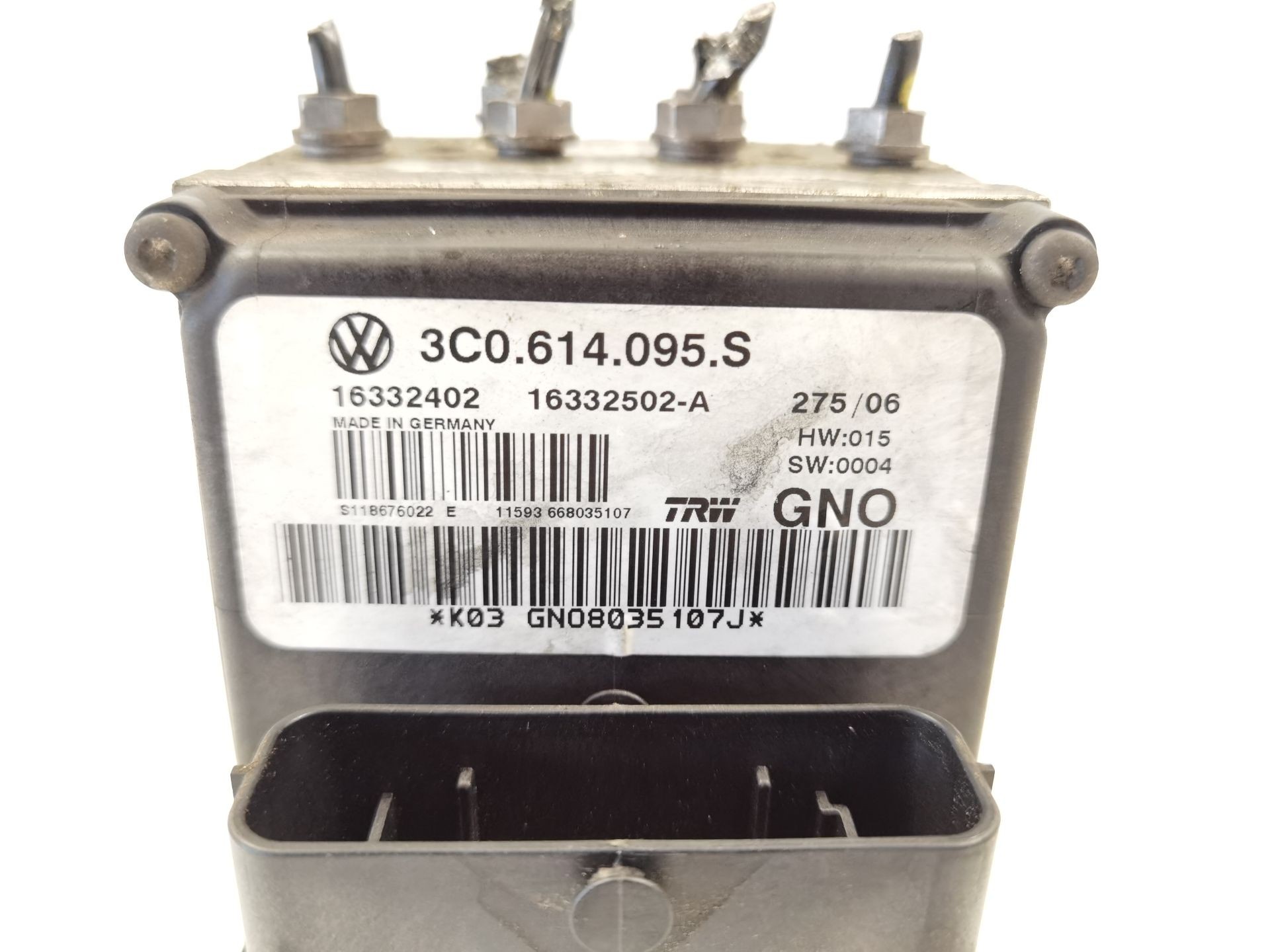 ABS VOLKSWAGEN PASSAT B6 (3C2) 3C0614095S / FQ62840593DEH / 16332402 3C0614095SFQ62840593DEH16332402 - Vista 2