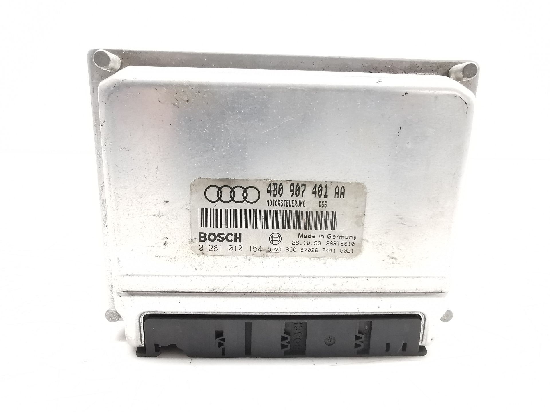 CENTRALITA MOTOR UCE AUDI A6 C5 (4B2, 4B4) 4B0907401AA / 28RTE610 / 0281010154 4B0907401AA28RTE6100281010154
