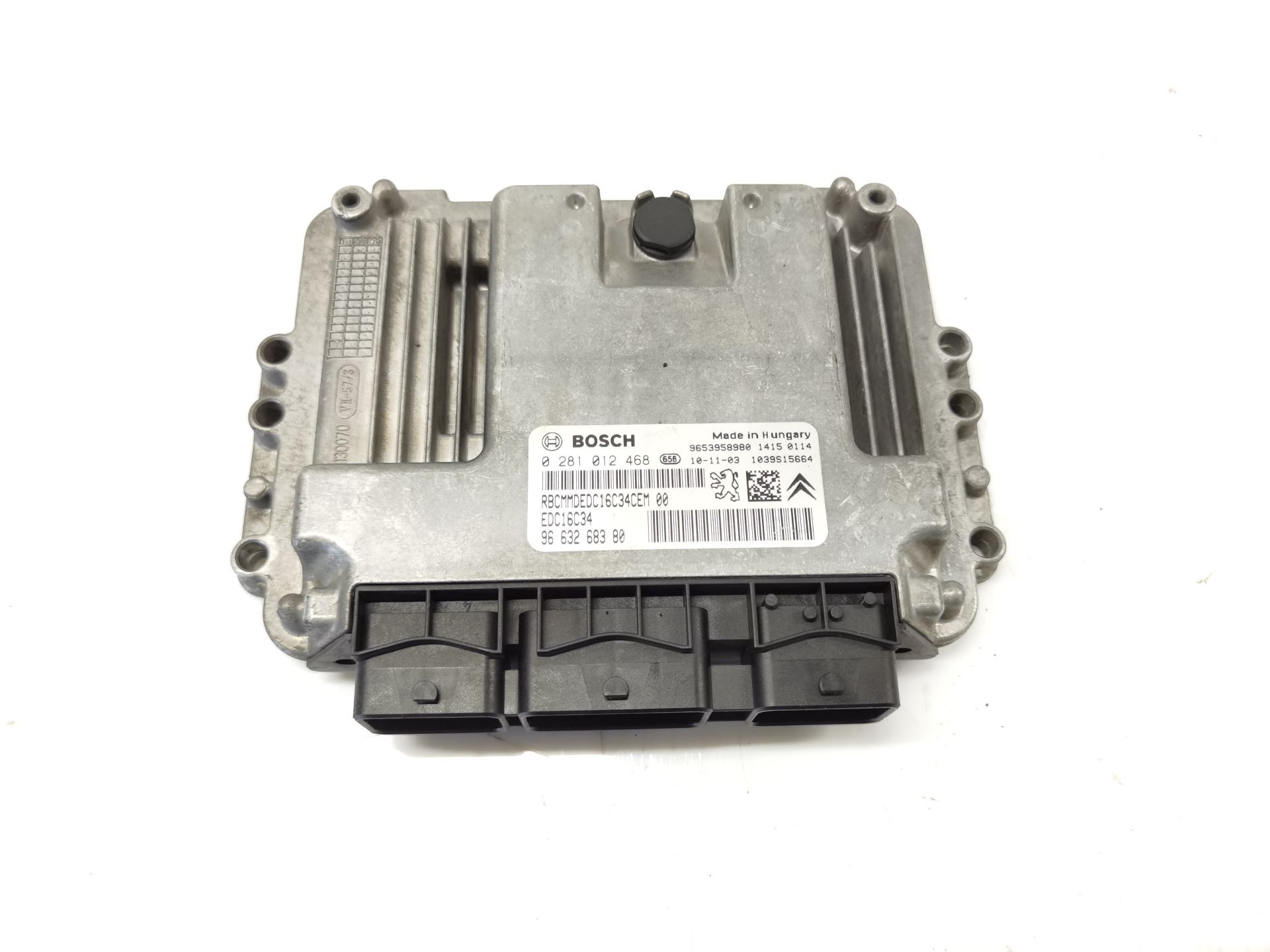 CENTRALITA MOTOR UCE CITROËN XSARA PICASSO (N68) 9653958980 / 0281012468 / 9663268380 965395898002810124689663268380