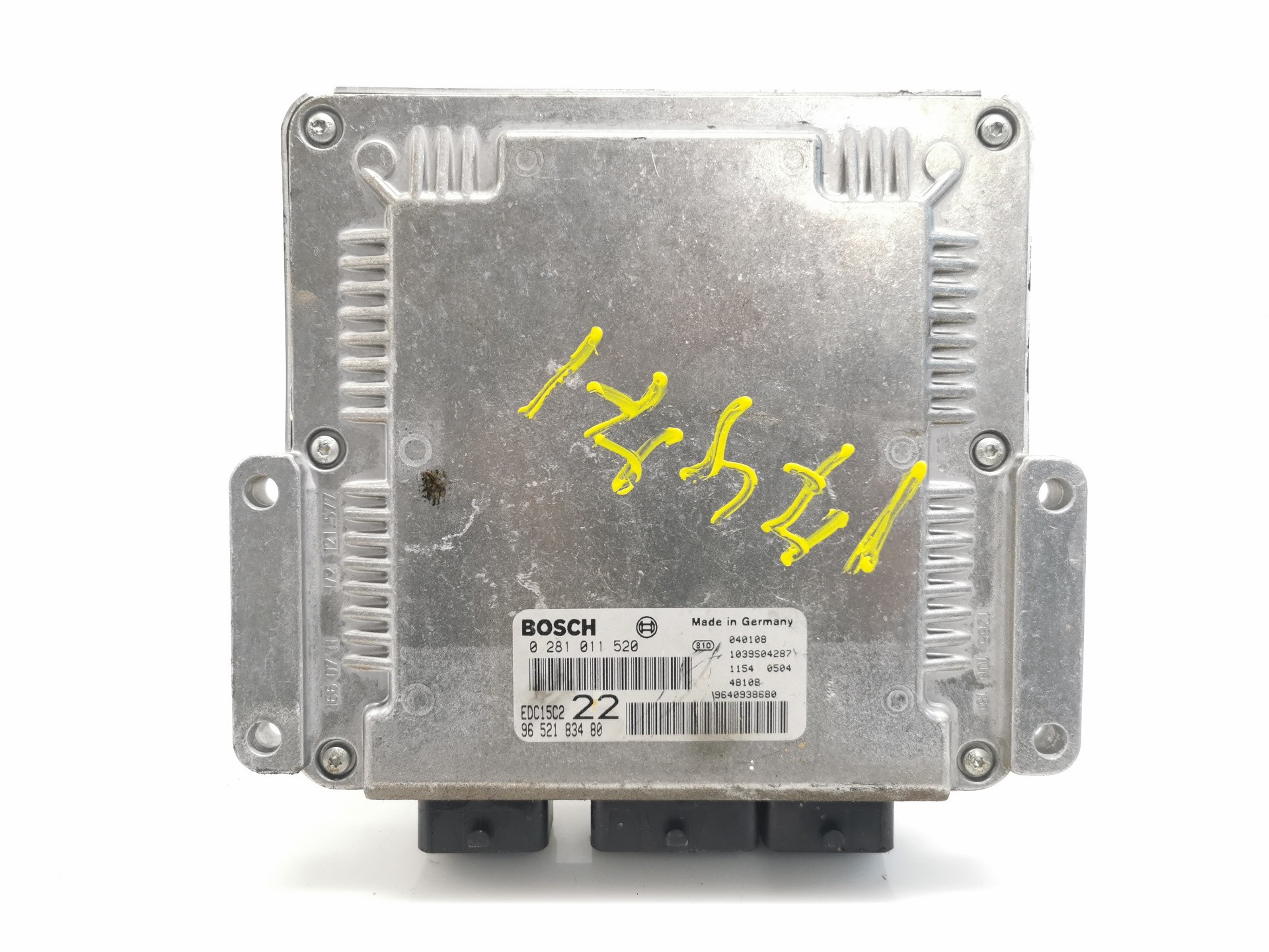 CENTRALITA MOTOR UCE PEUGEOT 406 BERLINA (S1/S2) 9652183480 / EDC15C222 / 0281011520 9652183480EDC15C2220281011520