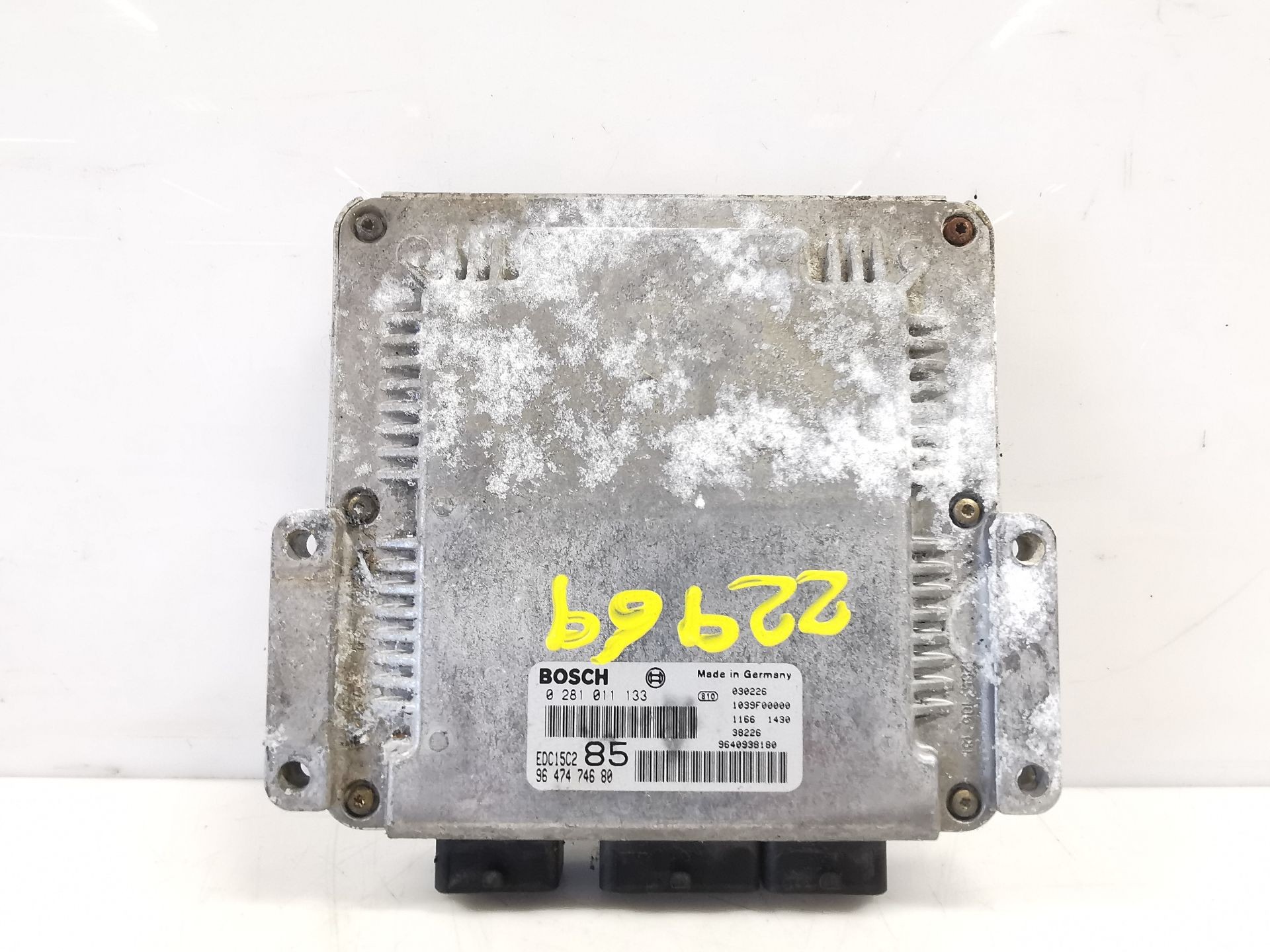 CENTRALITA MOTOR UCE LANCIA PHEDRA (179_) 9647474680 / EDC15C285 / 0281011133 9647474680EDC15C2850281011133