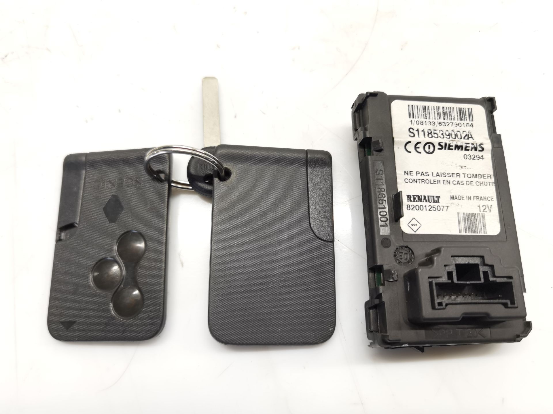 ANTIRROBO RENAULT SCÉNIC II (JM0/1_) 8200125077 / S118539002A 8200125077S118539002A