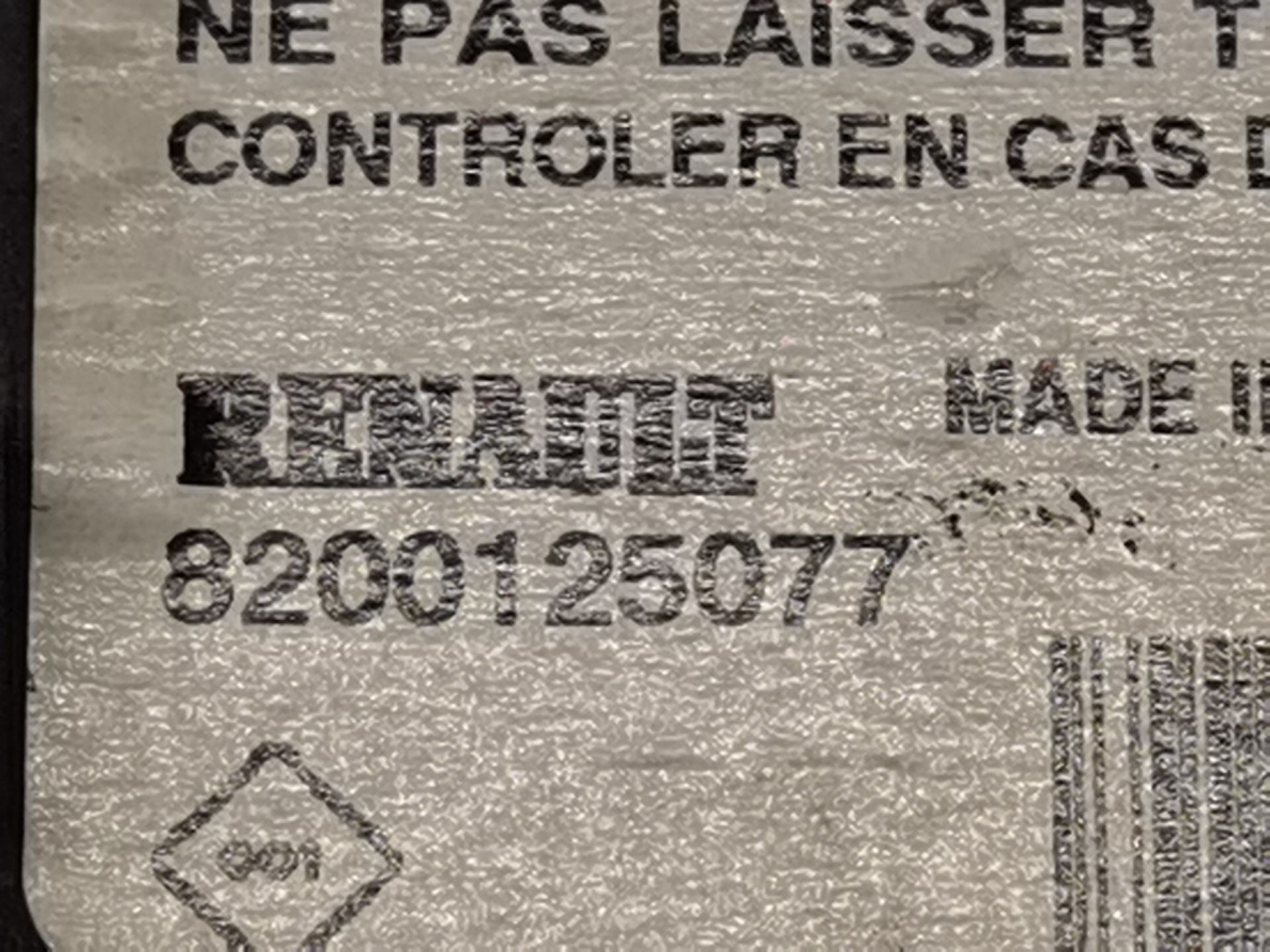 ANTIRROBO RENAULT SCÉNIC II (JM0/1_) 8200125077 / S118539002A 8200125077S118539002A - Vista 2