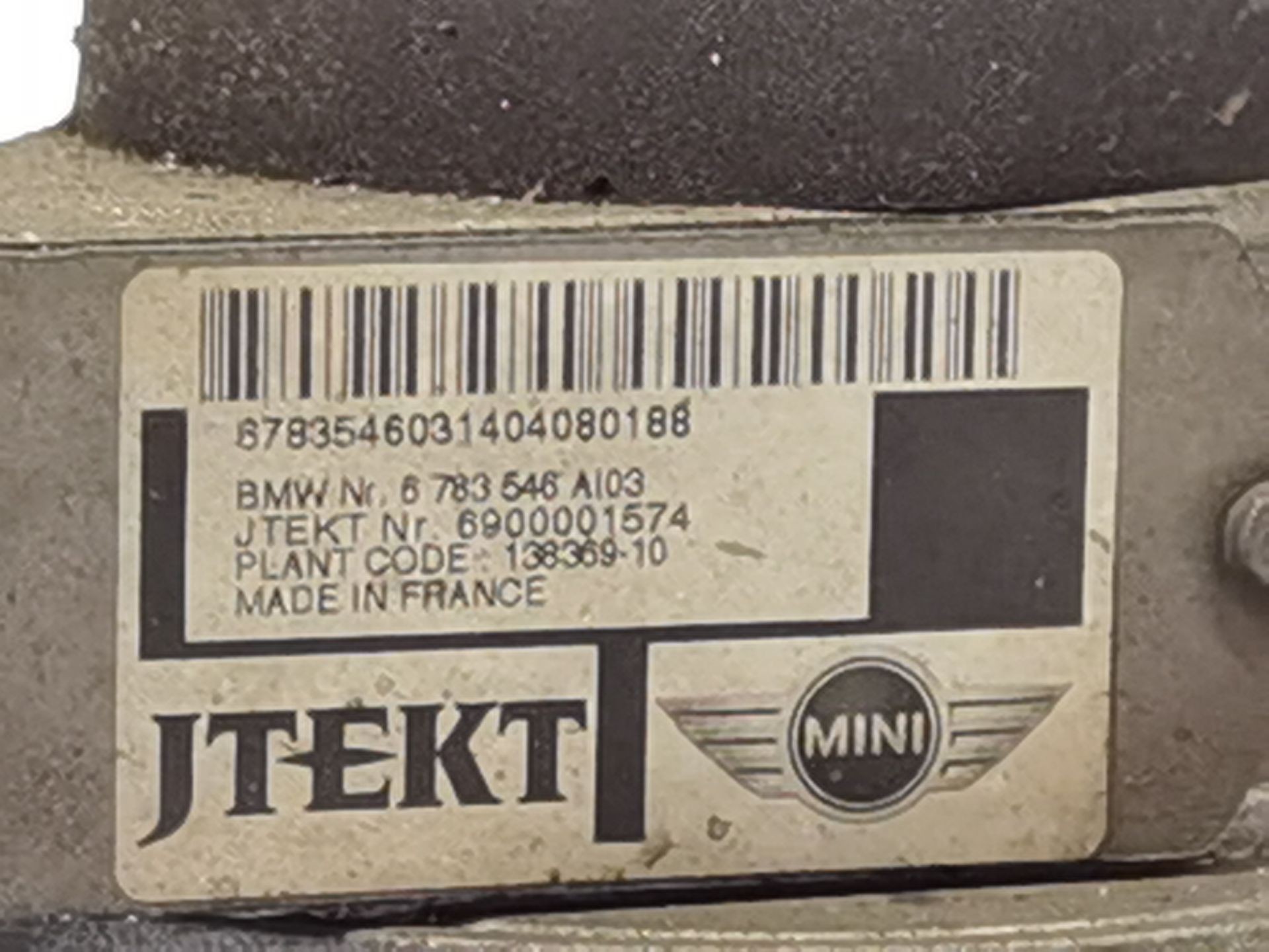 CREMALLERA DIRECCIÓN MINI MINI (R56) 6783546AI03 6783546AI03 - Vista 3