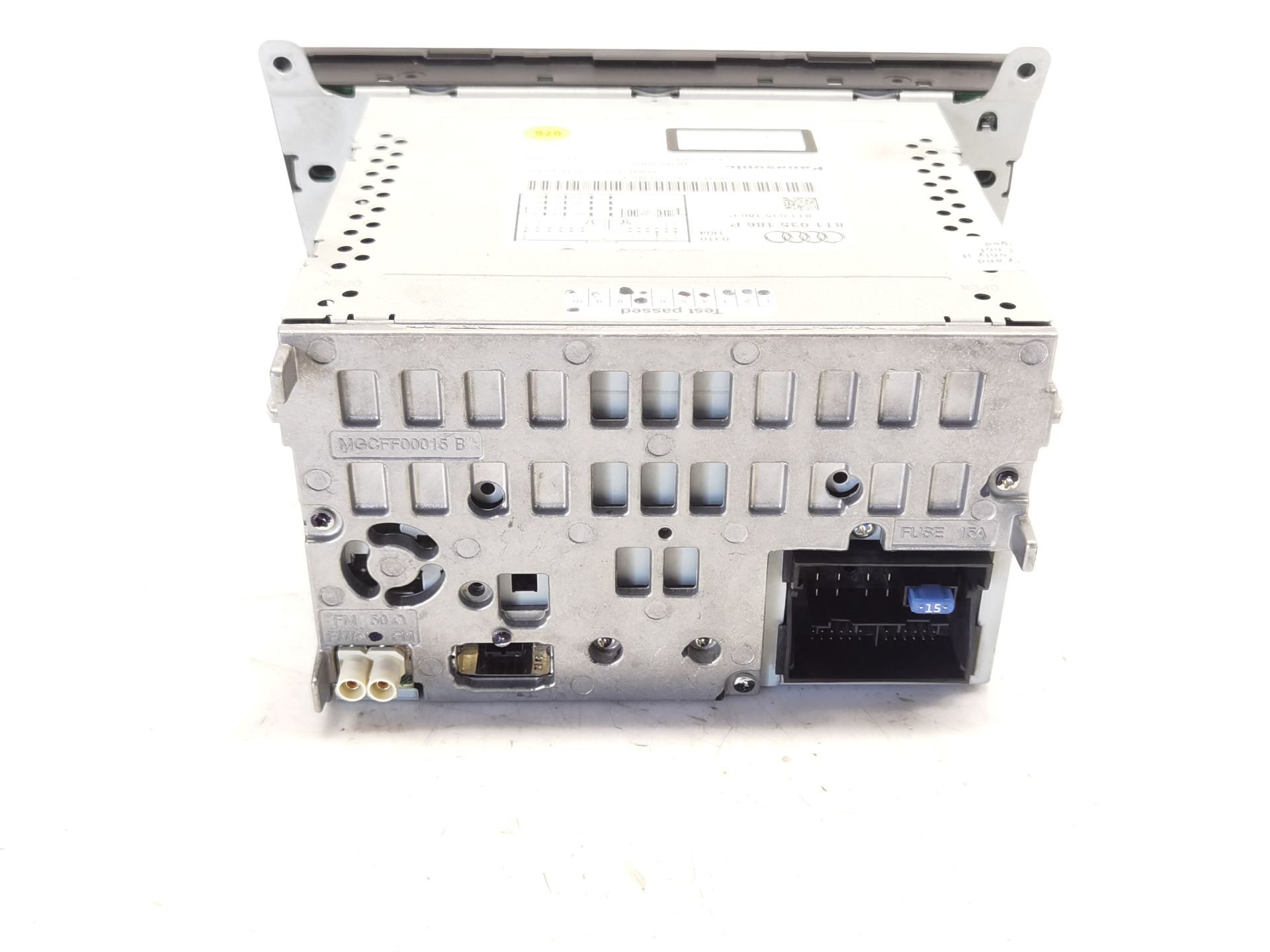 SISTEMA AUDIO / RADIO CD AUDI A4 B8 (8K2) 8T1035186P / CQJA1970G 8T1035186PCQJA1970G - Vista 2