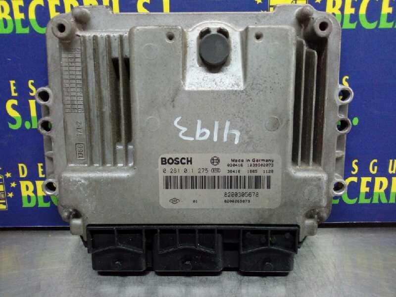 CENTRALITA MOTOR UCE RENAULT SCENIC II 0281011275 / 8200269879 / 8200305678 028101127582002698798200305678
