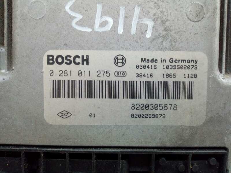 CENTRALITA MOTOR UCE RENAULT SCENIC II 0281011275 / 8200269879 / 8200305678 028101127582002698798200305678 - Vista 2